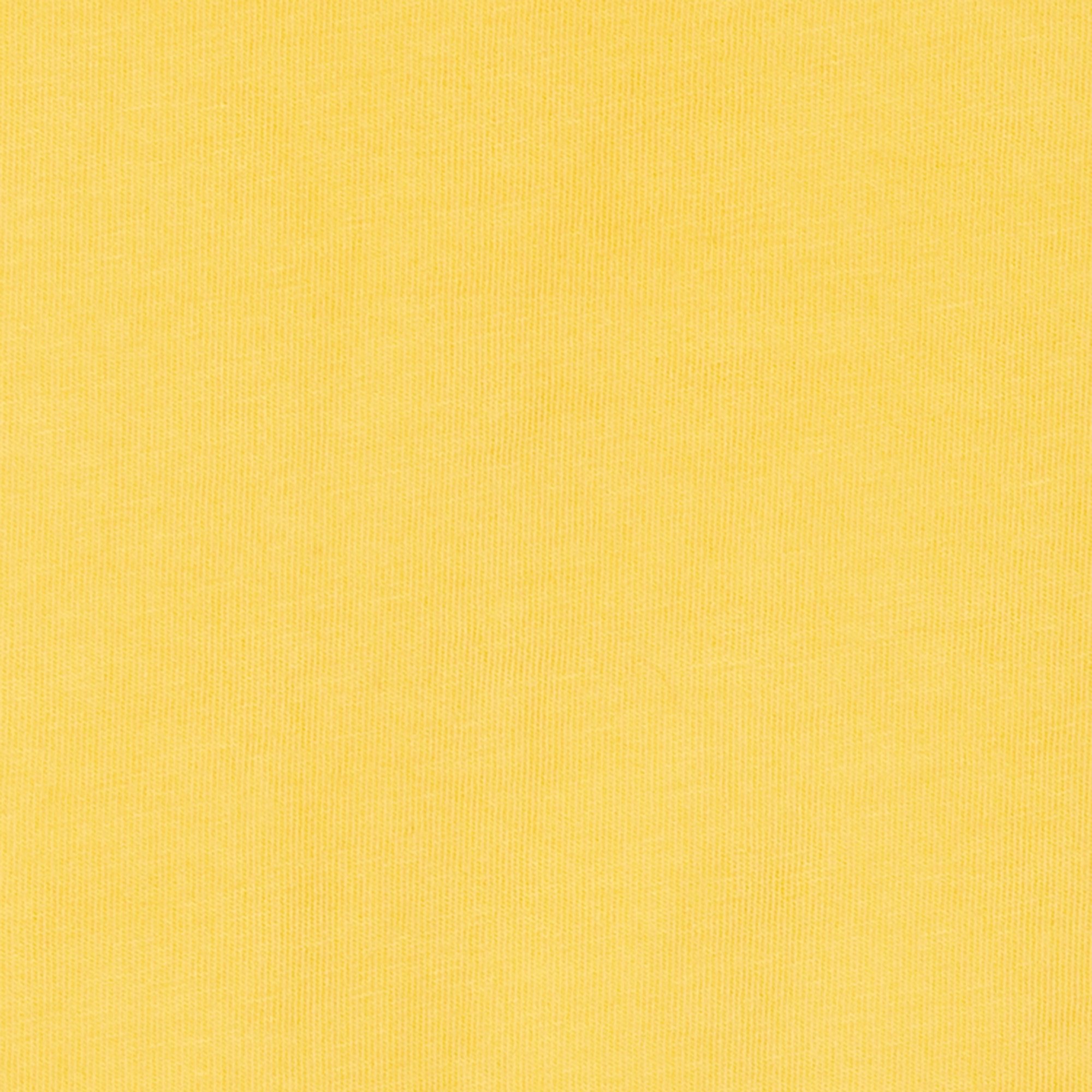 Tee-shirt col rond sans manches à volants ATTIC AND BARN Jaune