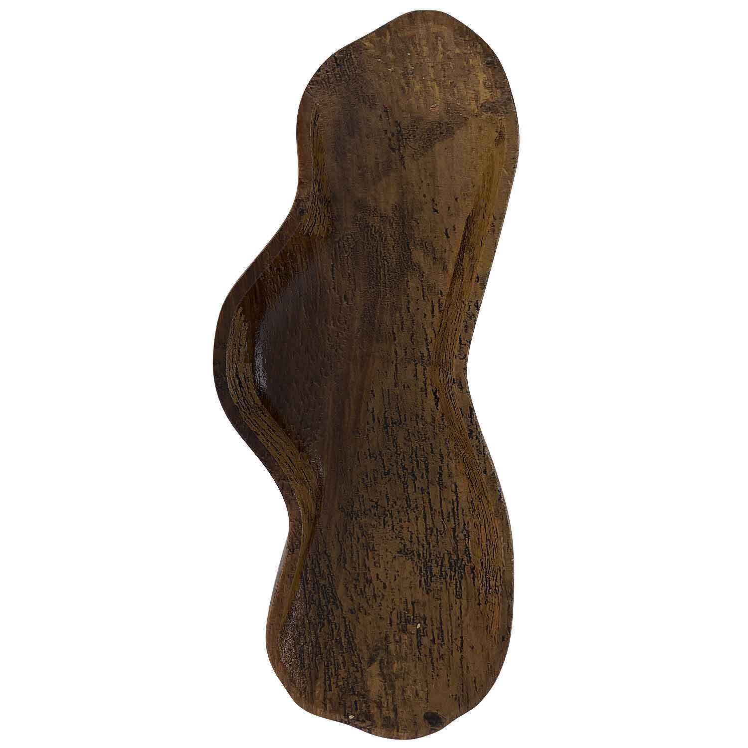 Decorative raw wood bowl POTIRON PARIS Brown