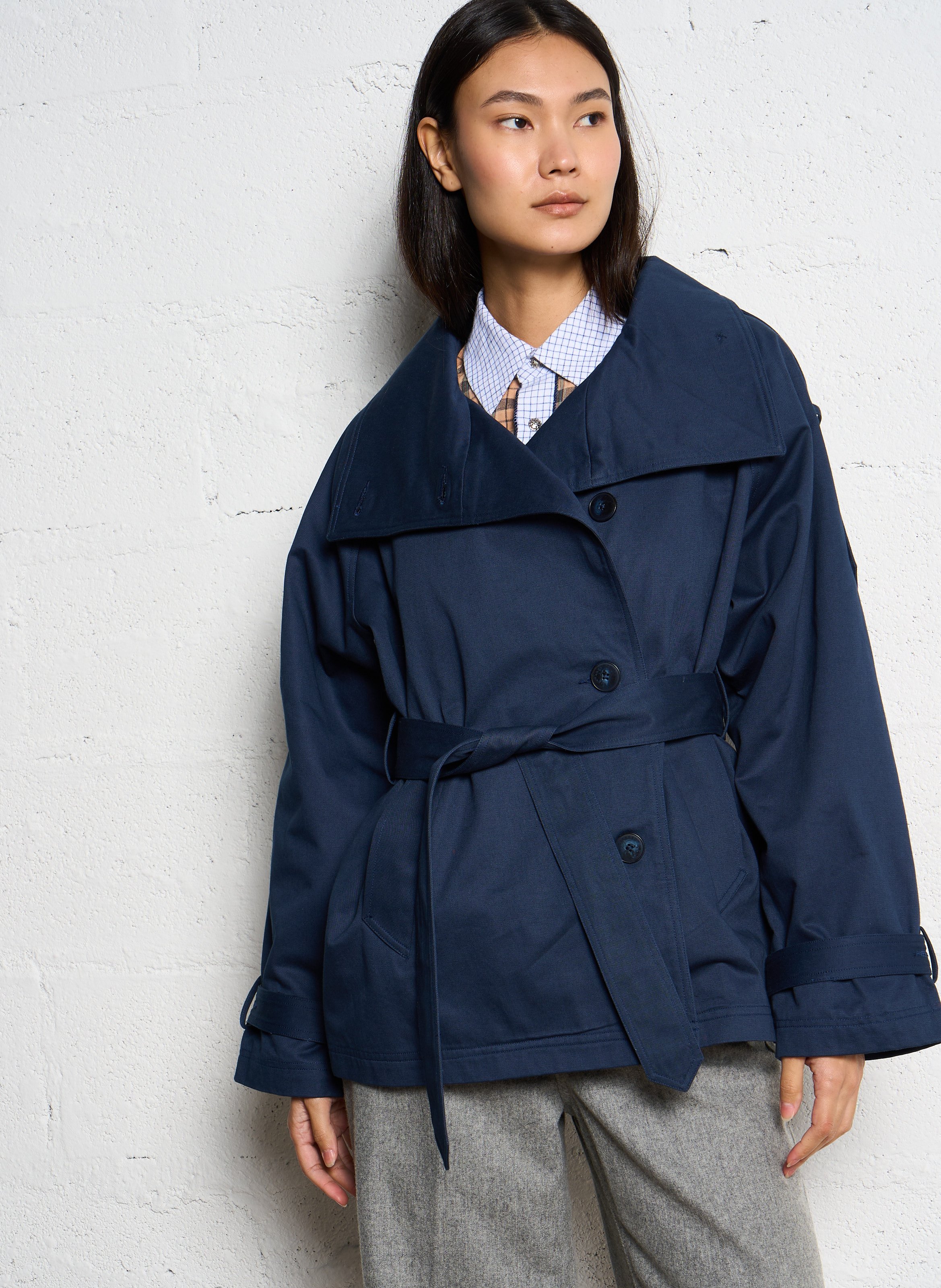 Baumwolljacke LAURENCE BRAS Blau