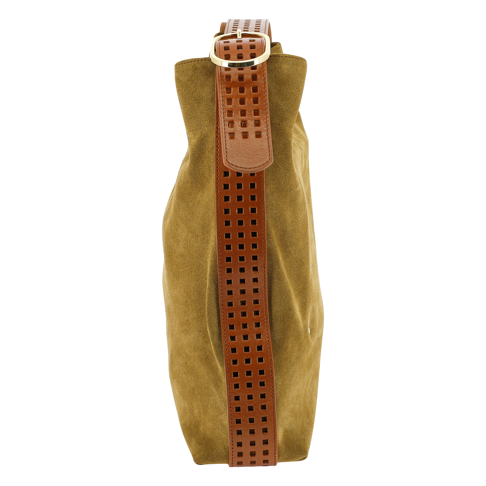 Leder-Umhängetasche HERBERT FRERE SOEUR Braun