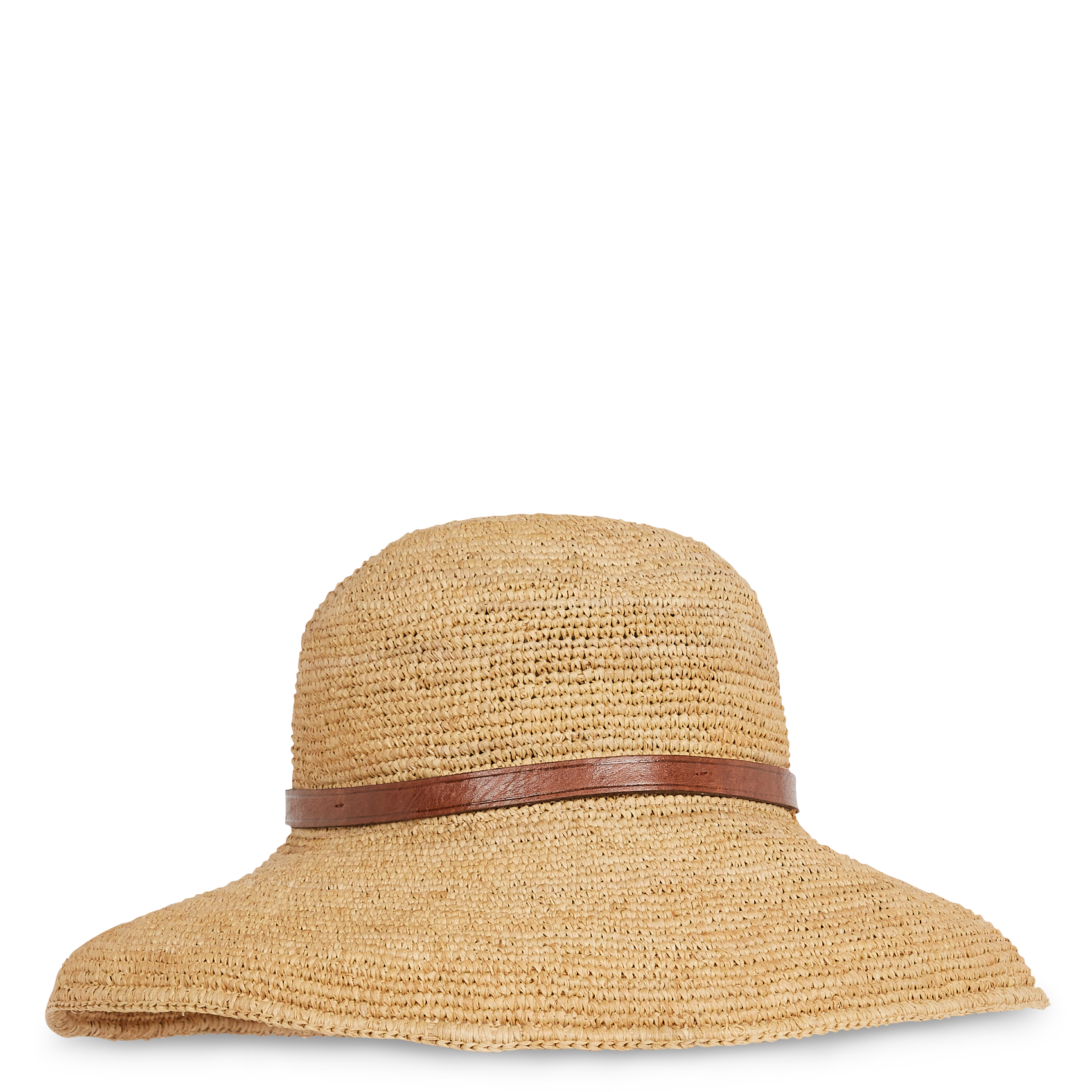 Gewebter Hut aus Raffiabast IBELIV Beige