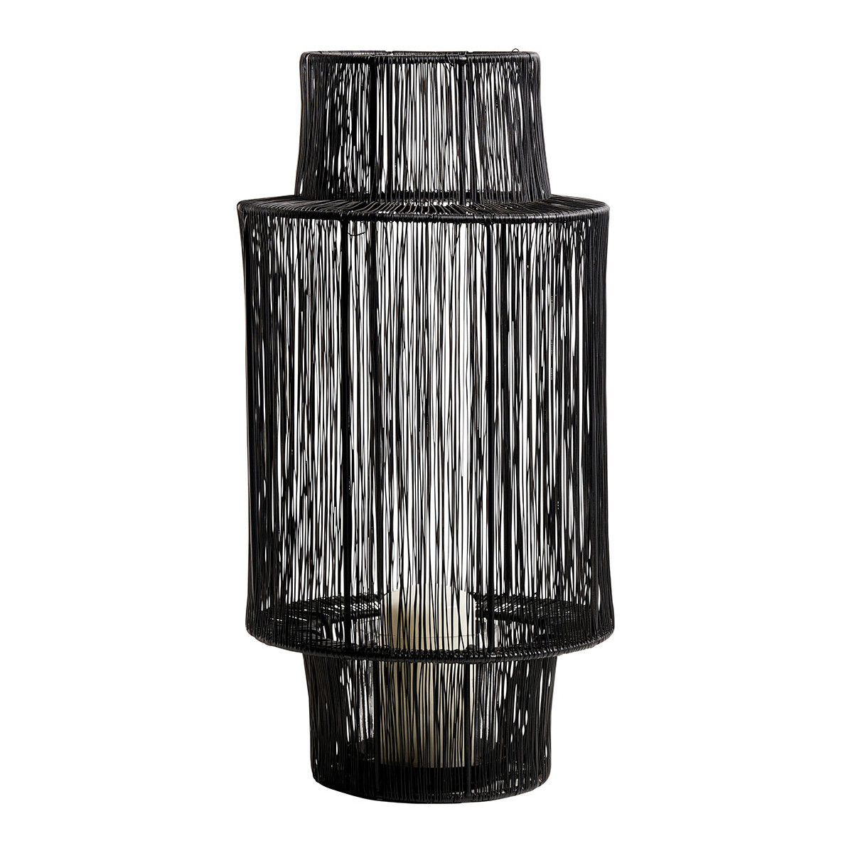 Lantern BLANC D'IVOIRE Black