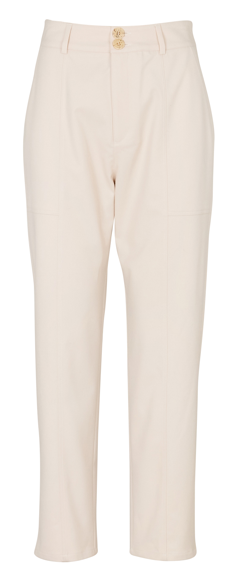 Pantalon droit taille haute I CODE Blanc