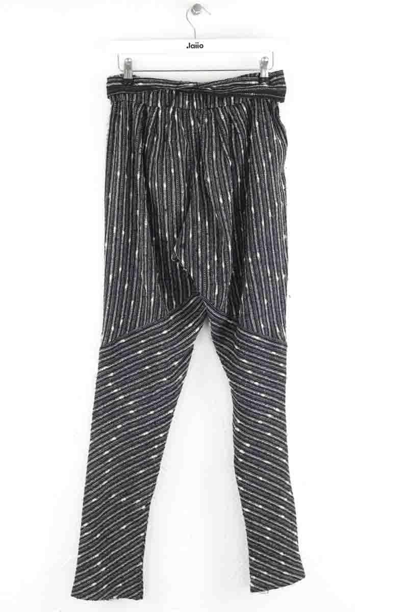 Bandol straight woollen trousers ISABEL MARANT ÉTOILE - SECONDE MAIN Black