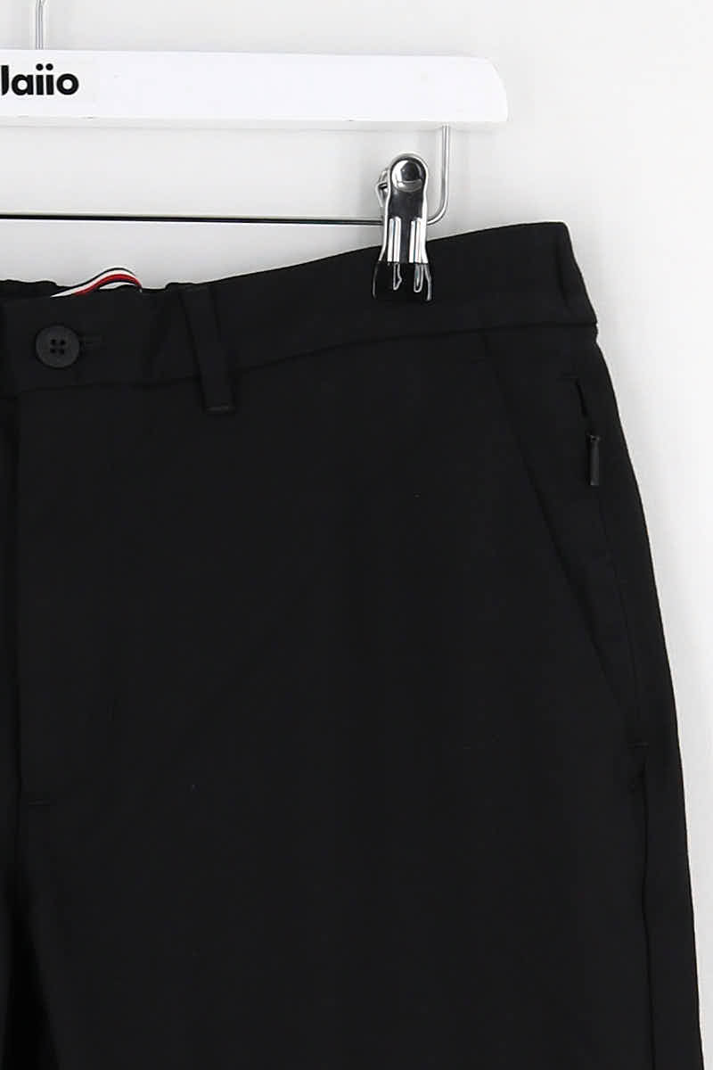 Carrot trousers TOMMY HILFIGER - SECONDE MAIN Black