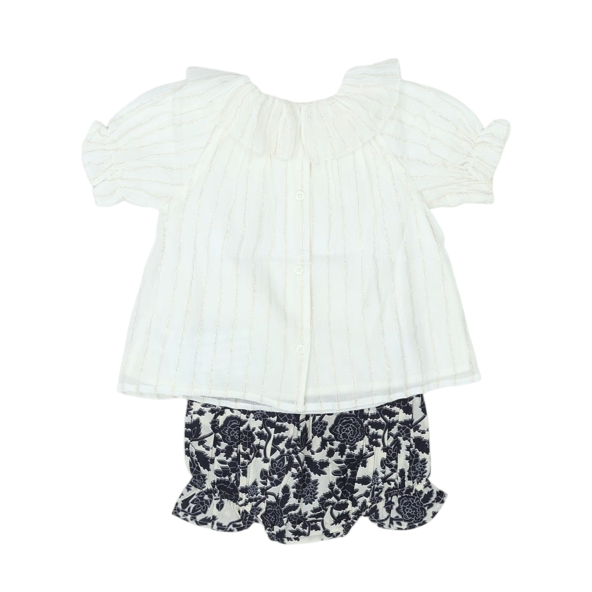 White baby outfit - 24 months LOUIS LOUISE - Seconde Main White