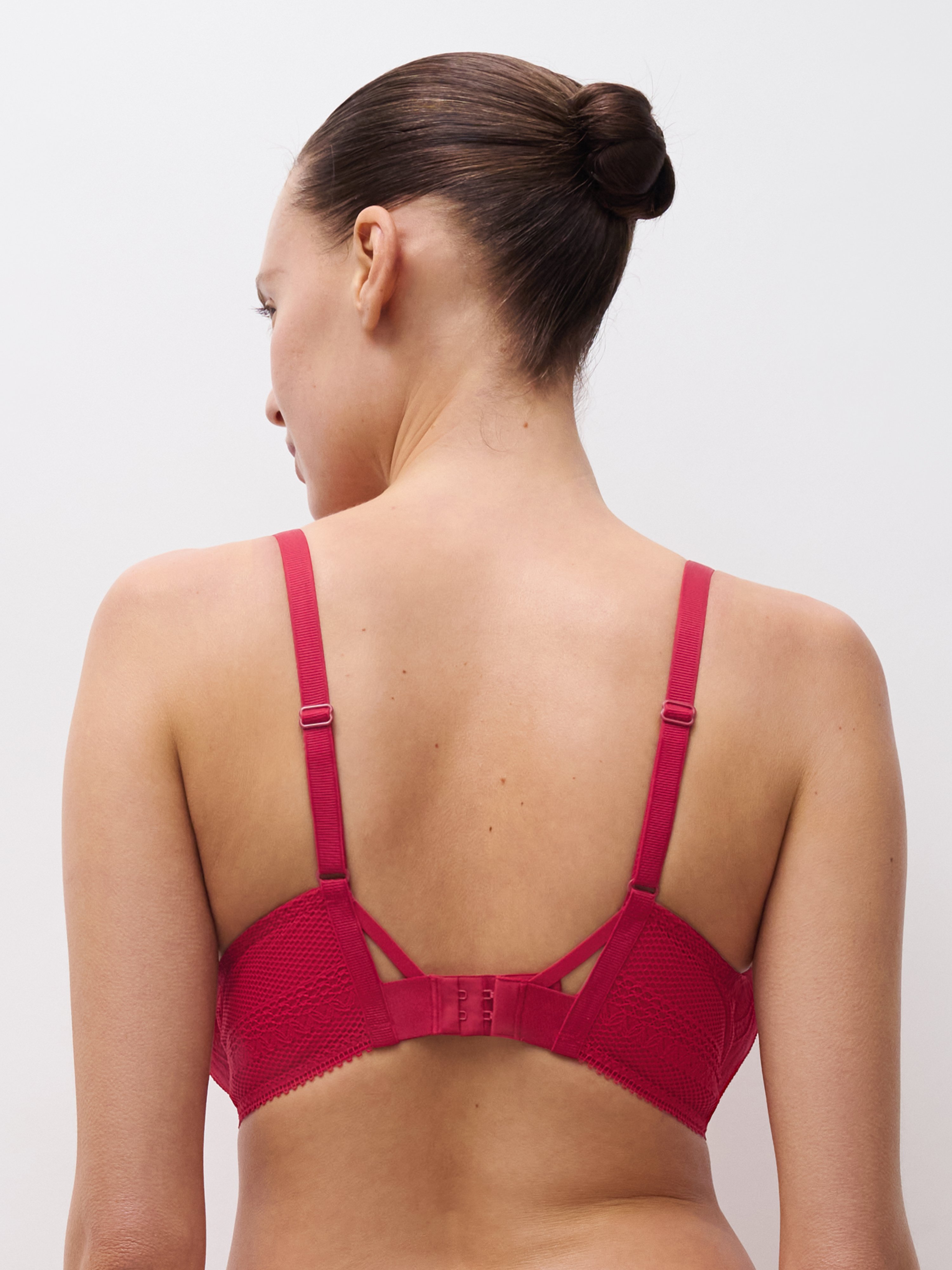 Full-cup bra CHANTELLE PULP Red