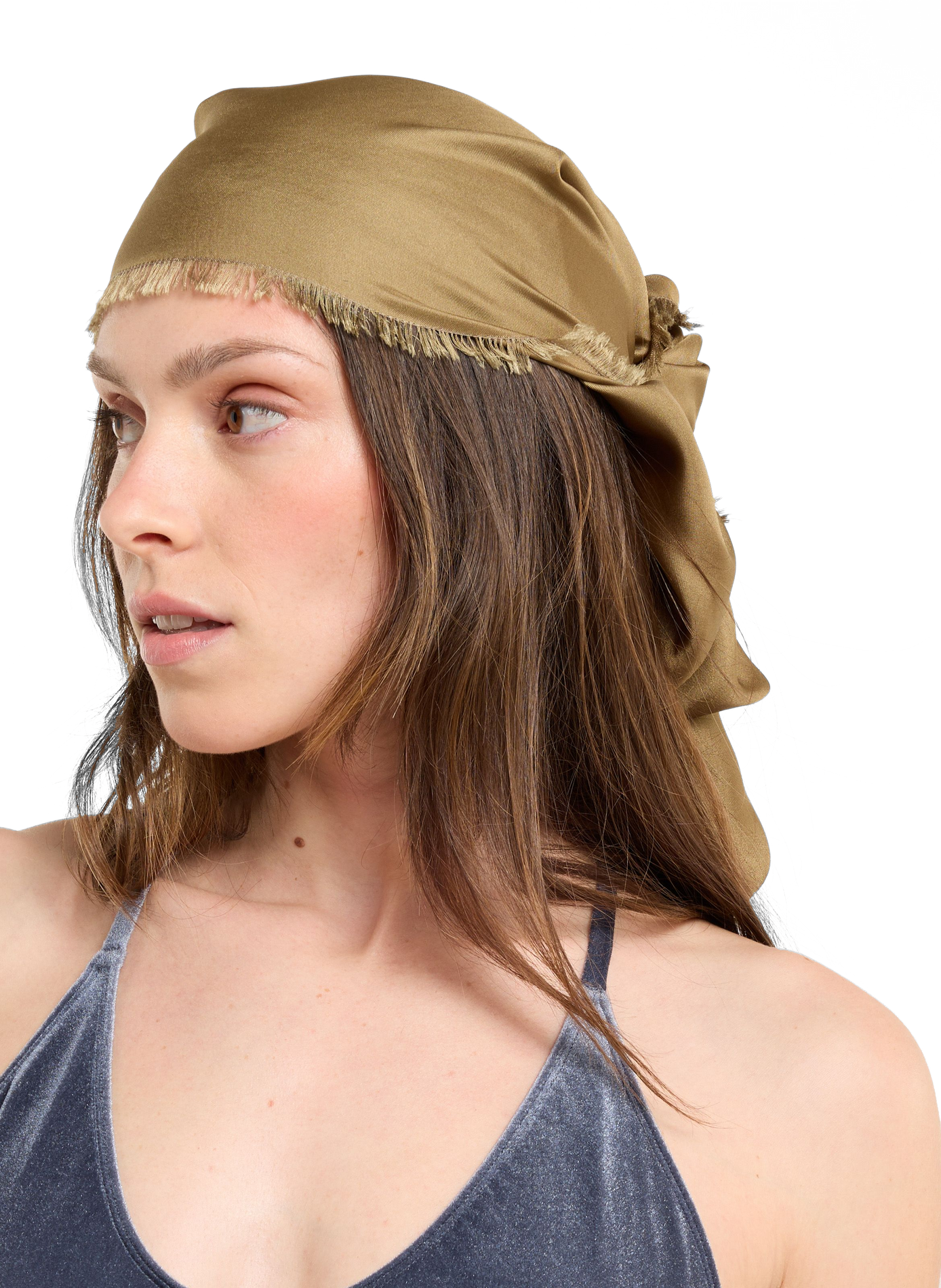 Floaty silk scarf SAISON 1865 Brown