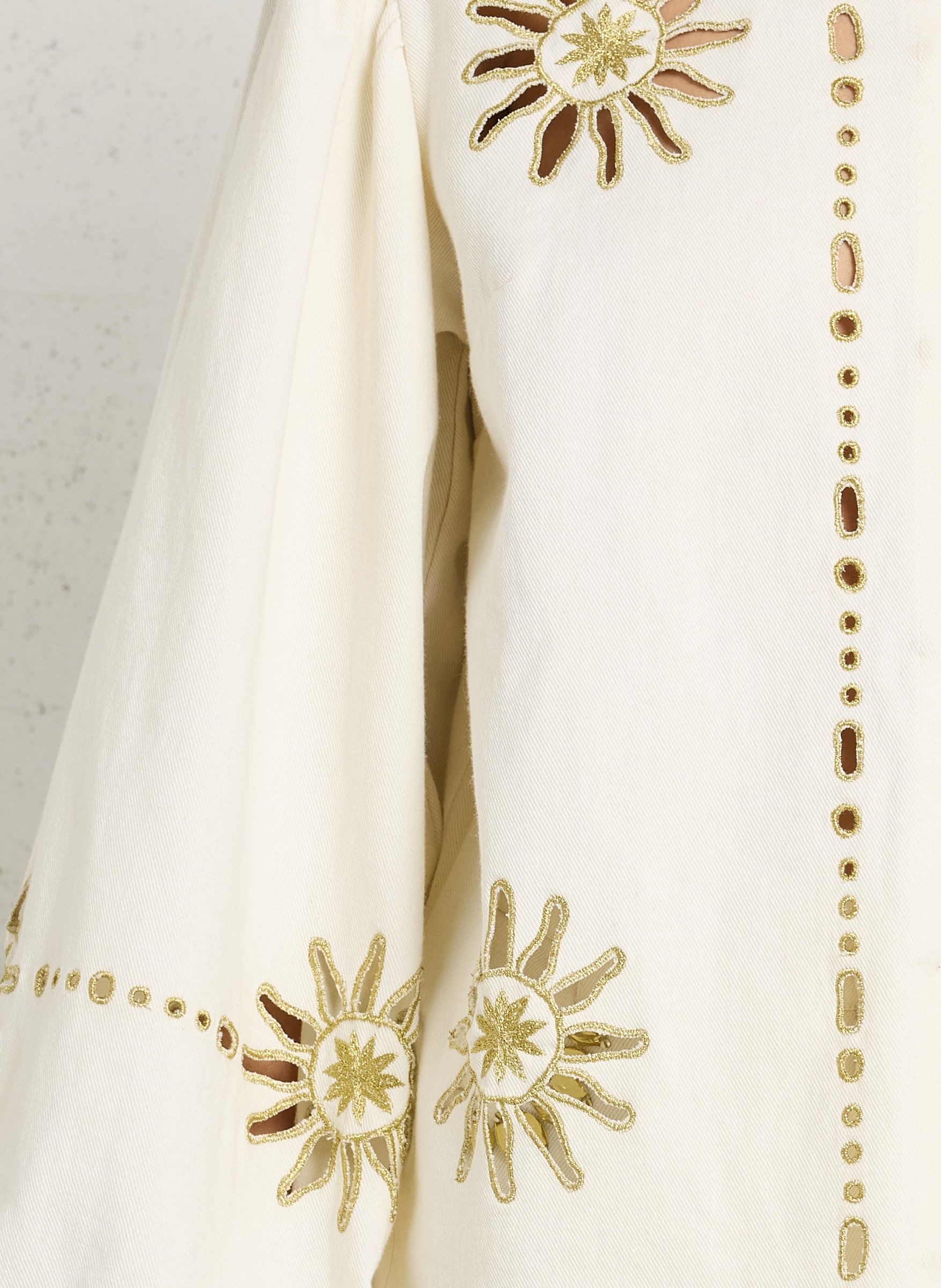 Baumwolljacke mit Rundhalsausschnitt SUNDRESS Mehrfarbig