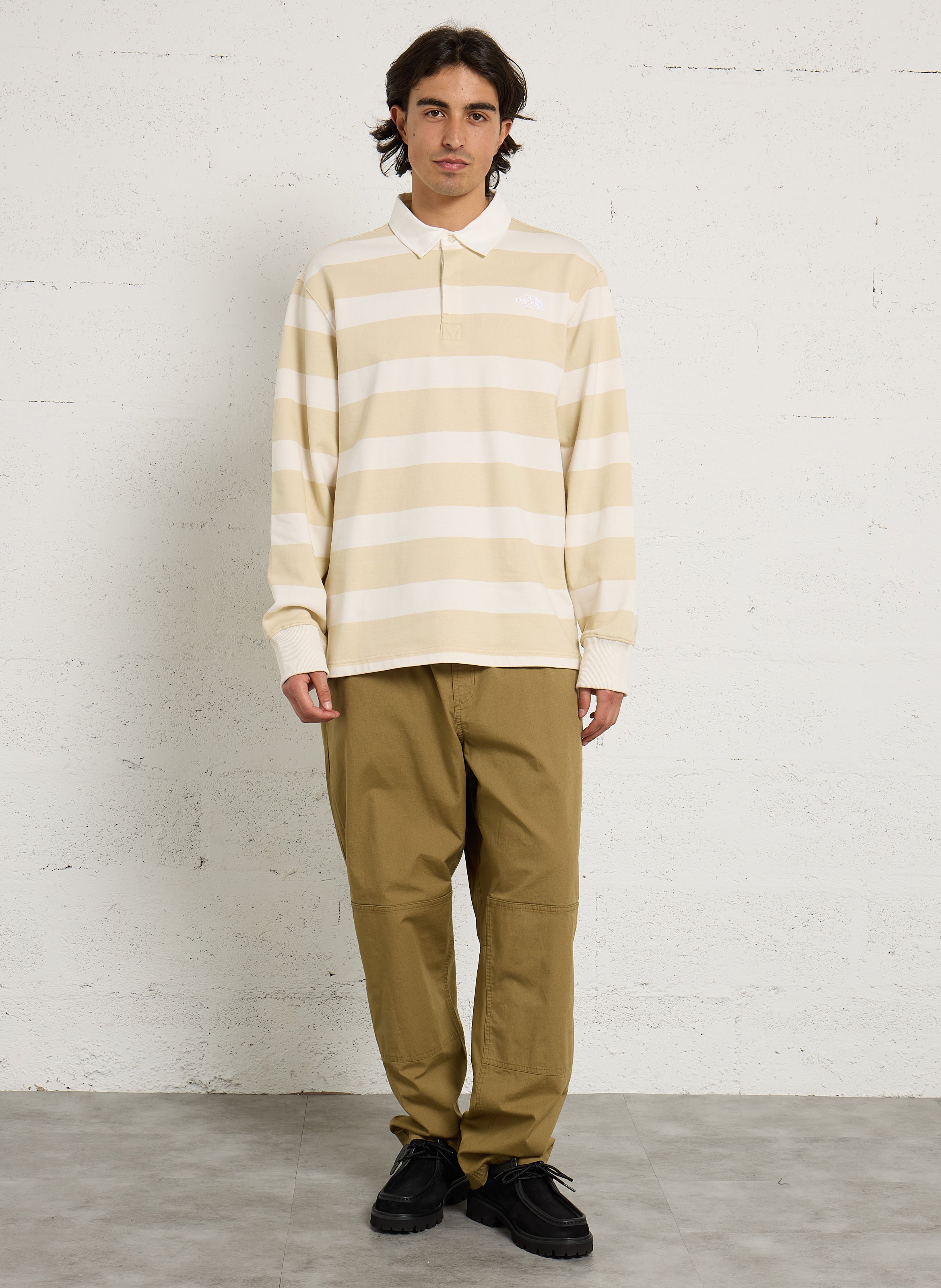 Pantalon ample en coton mélangé THE NORTH FACE Marron