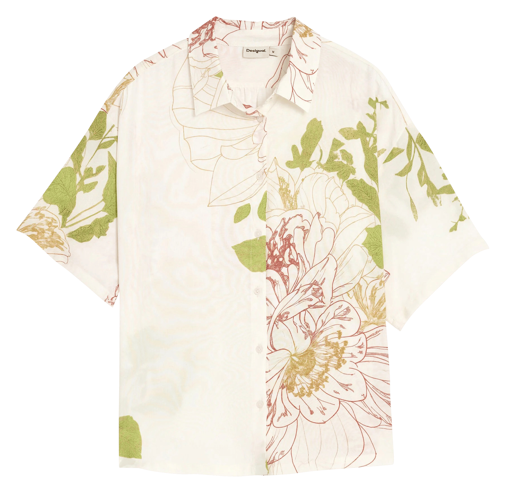 Chemise à imprimée DESIGUAL Blanc