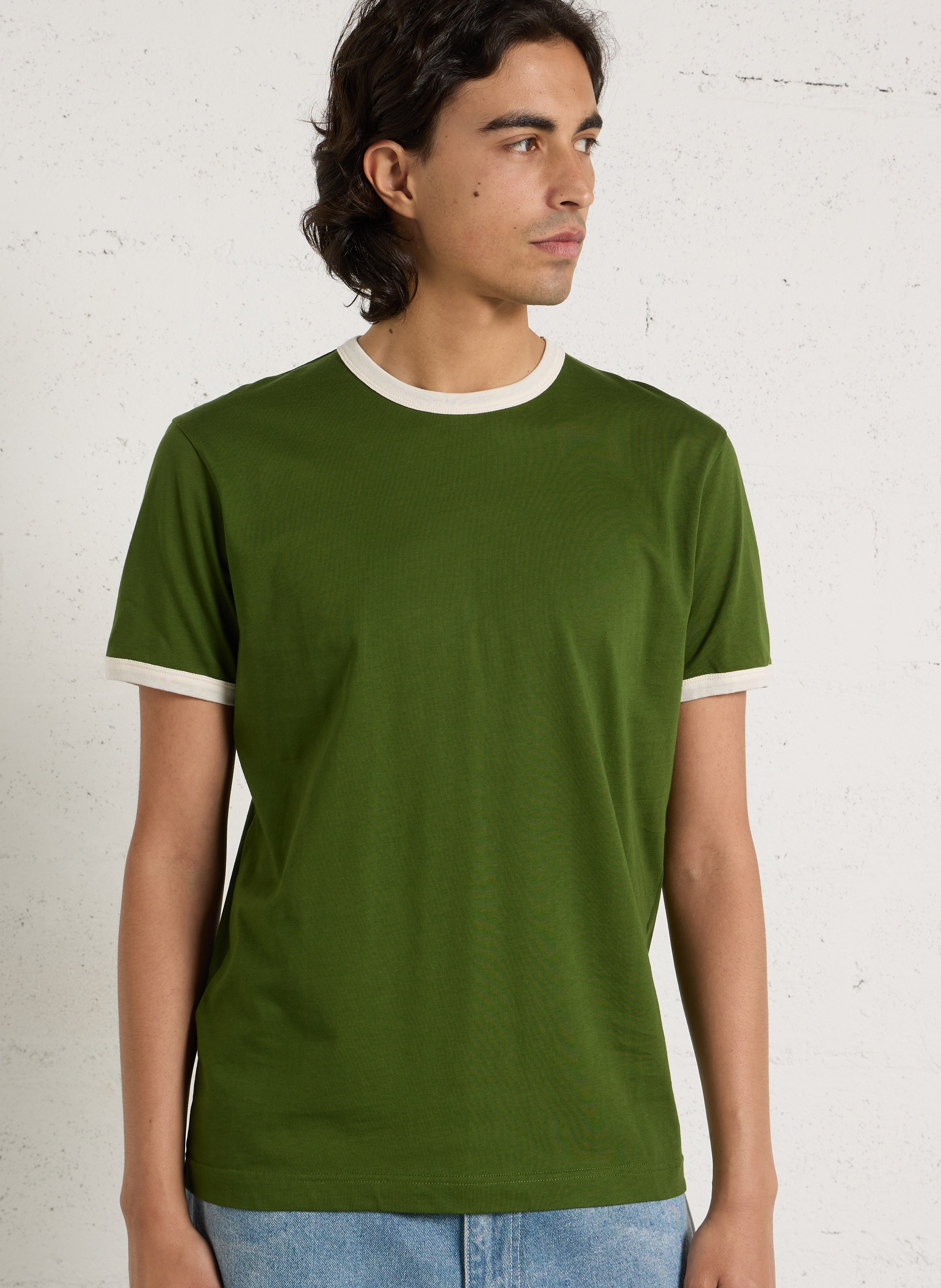 T-shirt droit en coton AU PRINTEMPS PARIS Multicolore