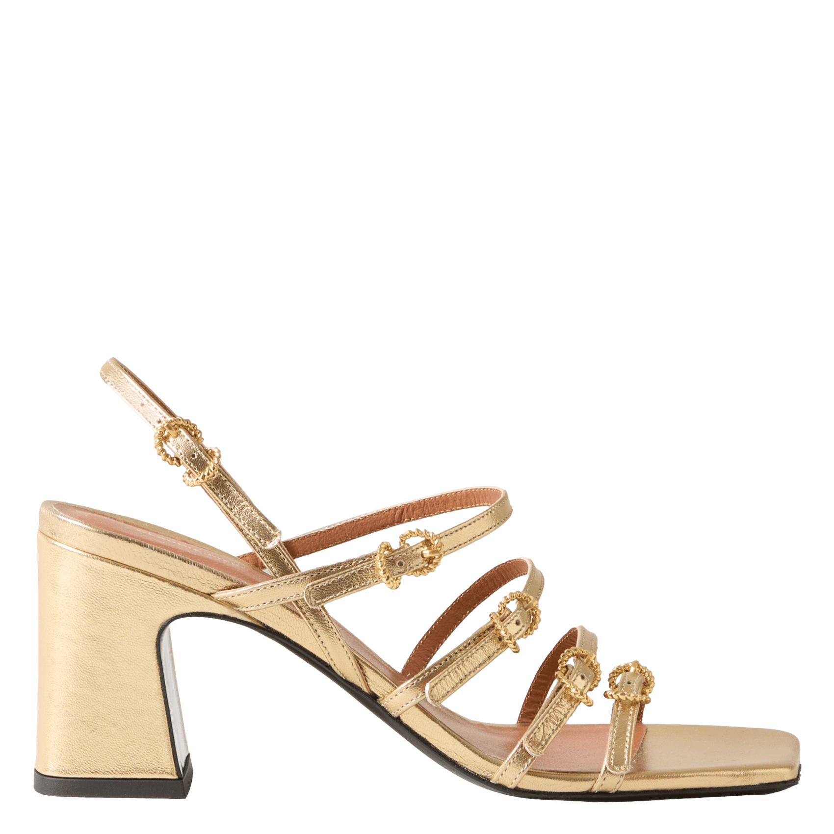 Heeled sandals  CLAUDIE PIERLOT Golden