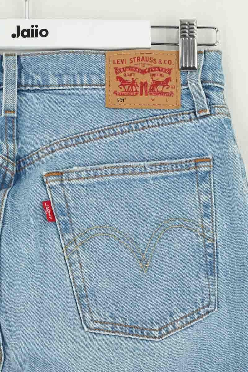 501 straight jeans LEVI'S - Seconde main Blue