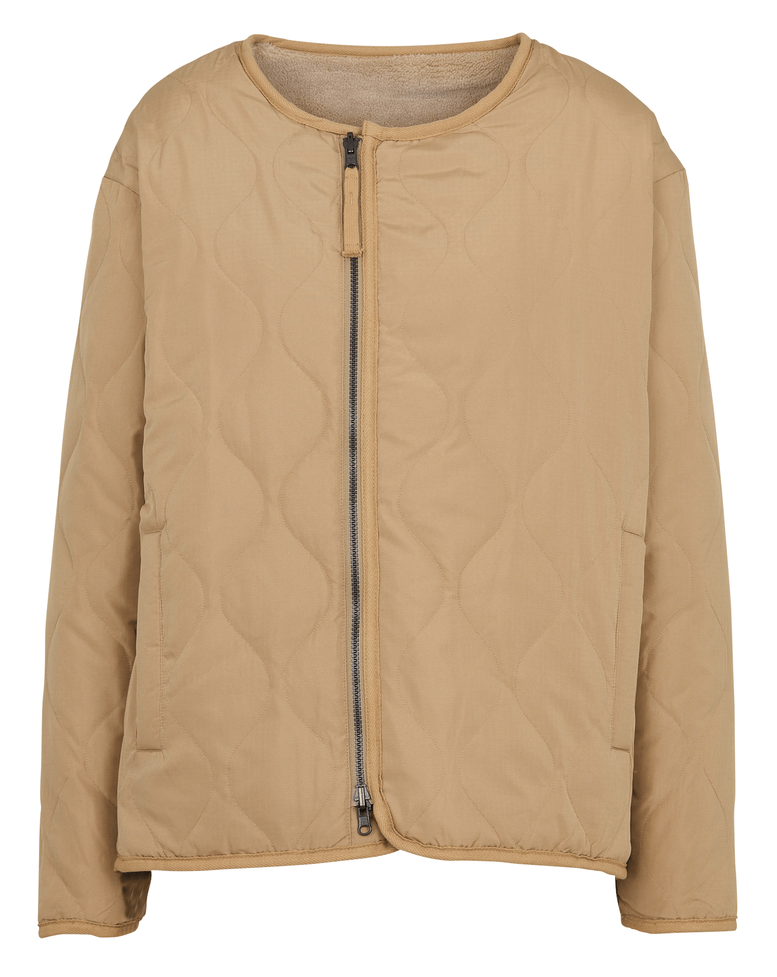Reversible straight jacket TAION Beige