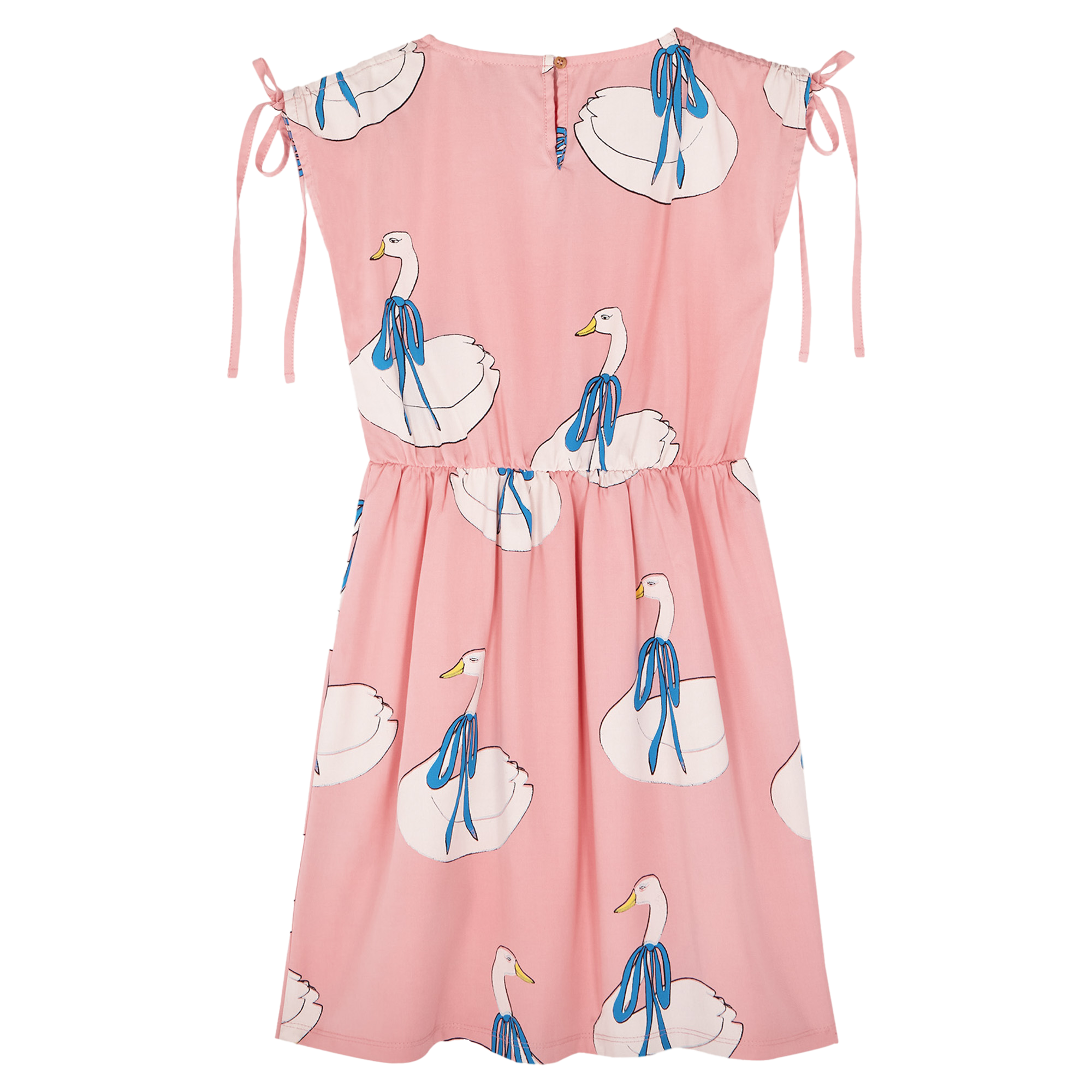 Robe courte col rond à imprimé all-over THE CAMPAMENTO Rose