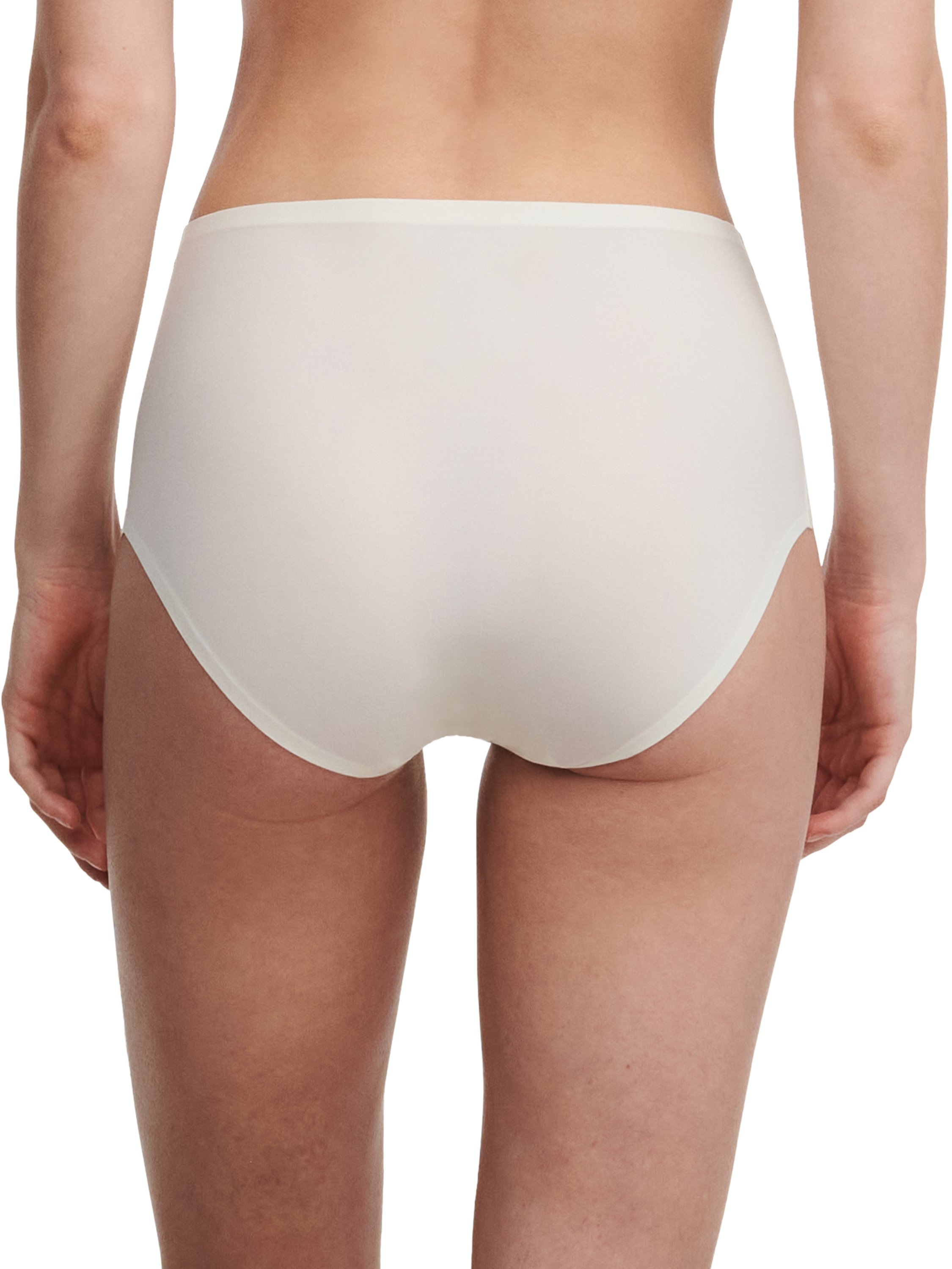 High-waisted lace panties CHANTELLE White