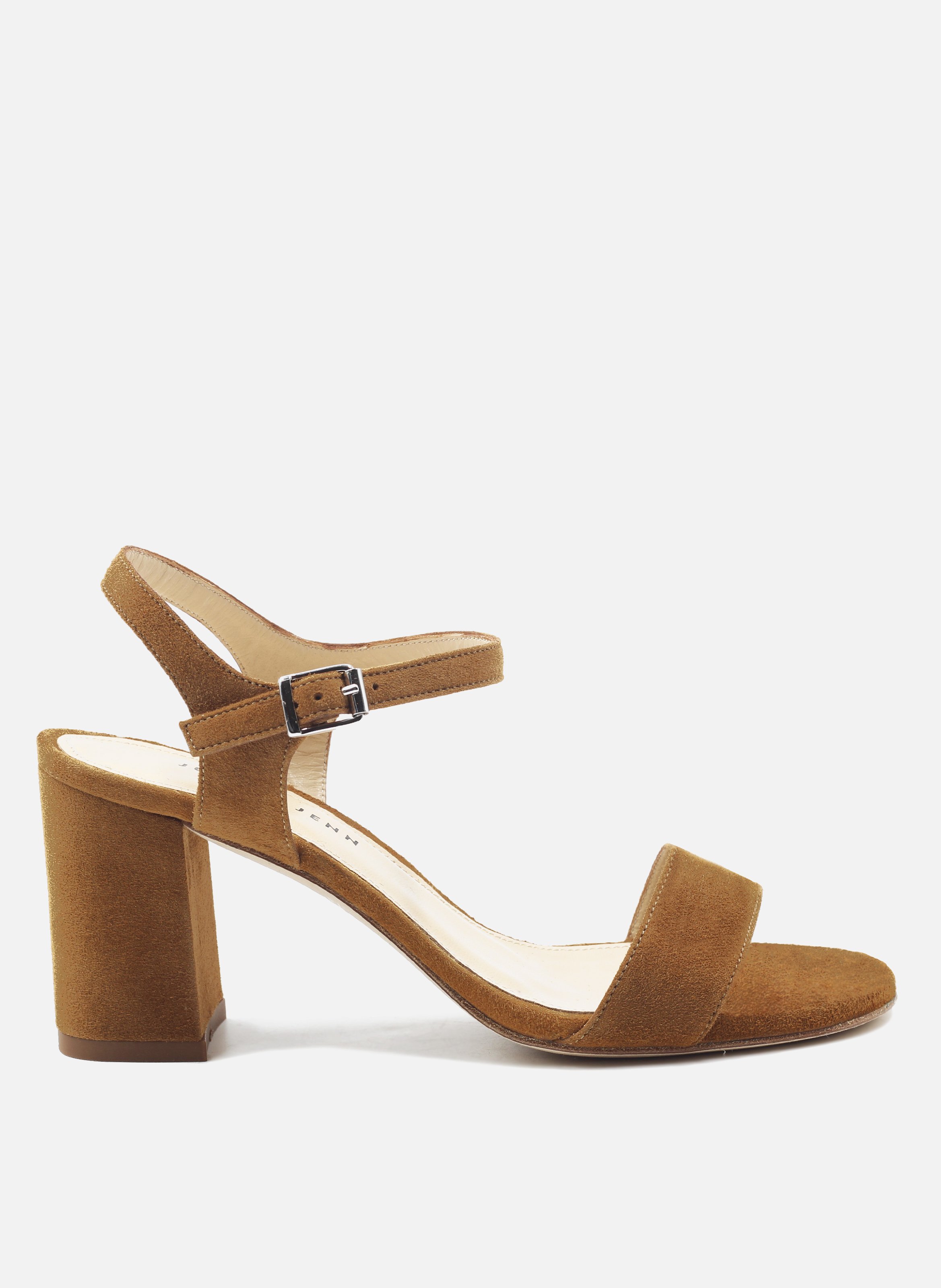 Heeled suede sandals JULES & JENN