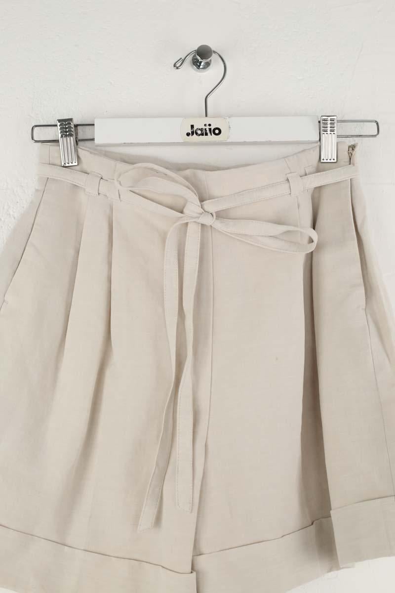 Short ecru -> Ecru shorts LK BENNETT - Seconde Main Beige