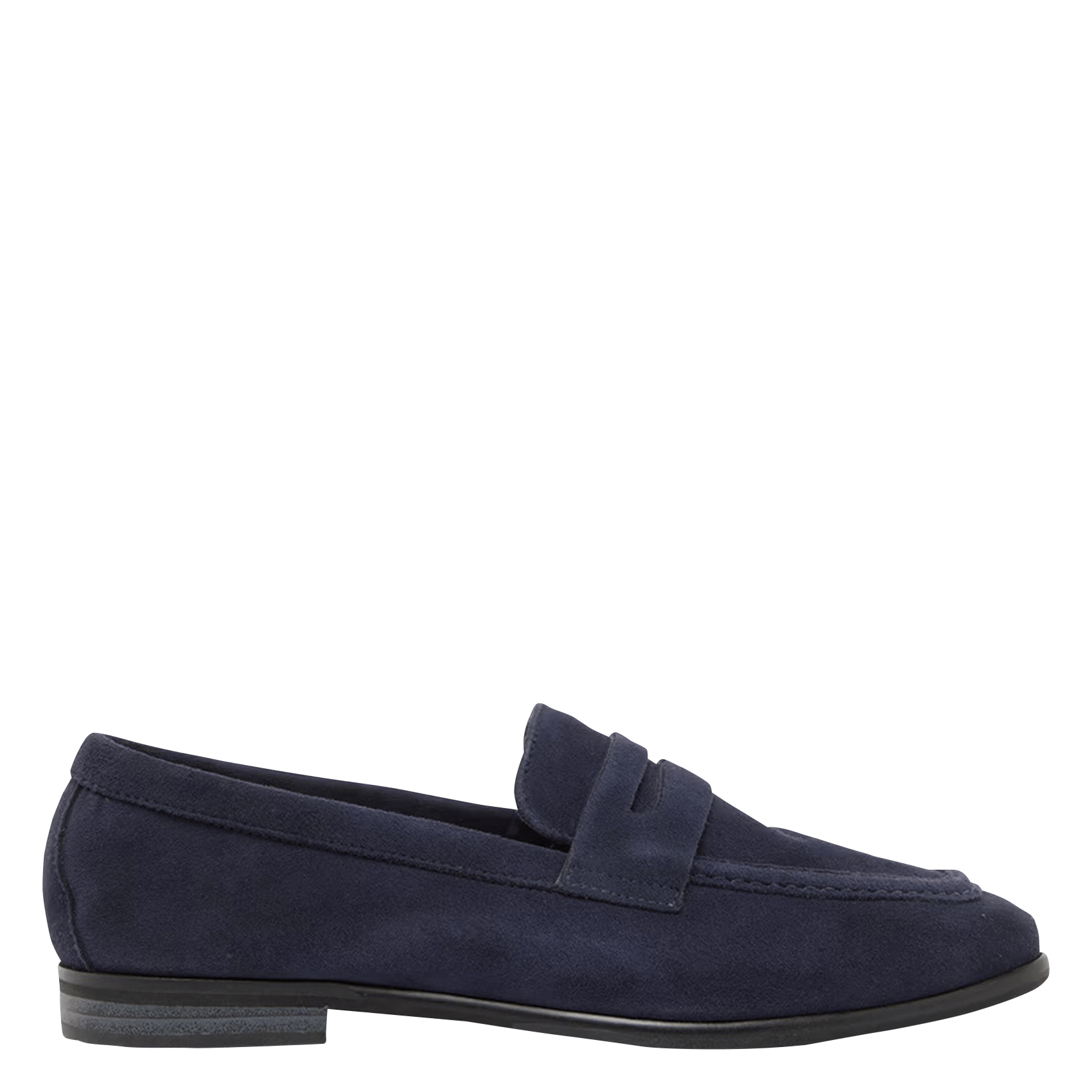 Mocassins en cuir velours JONAK Bleu