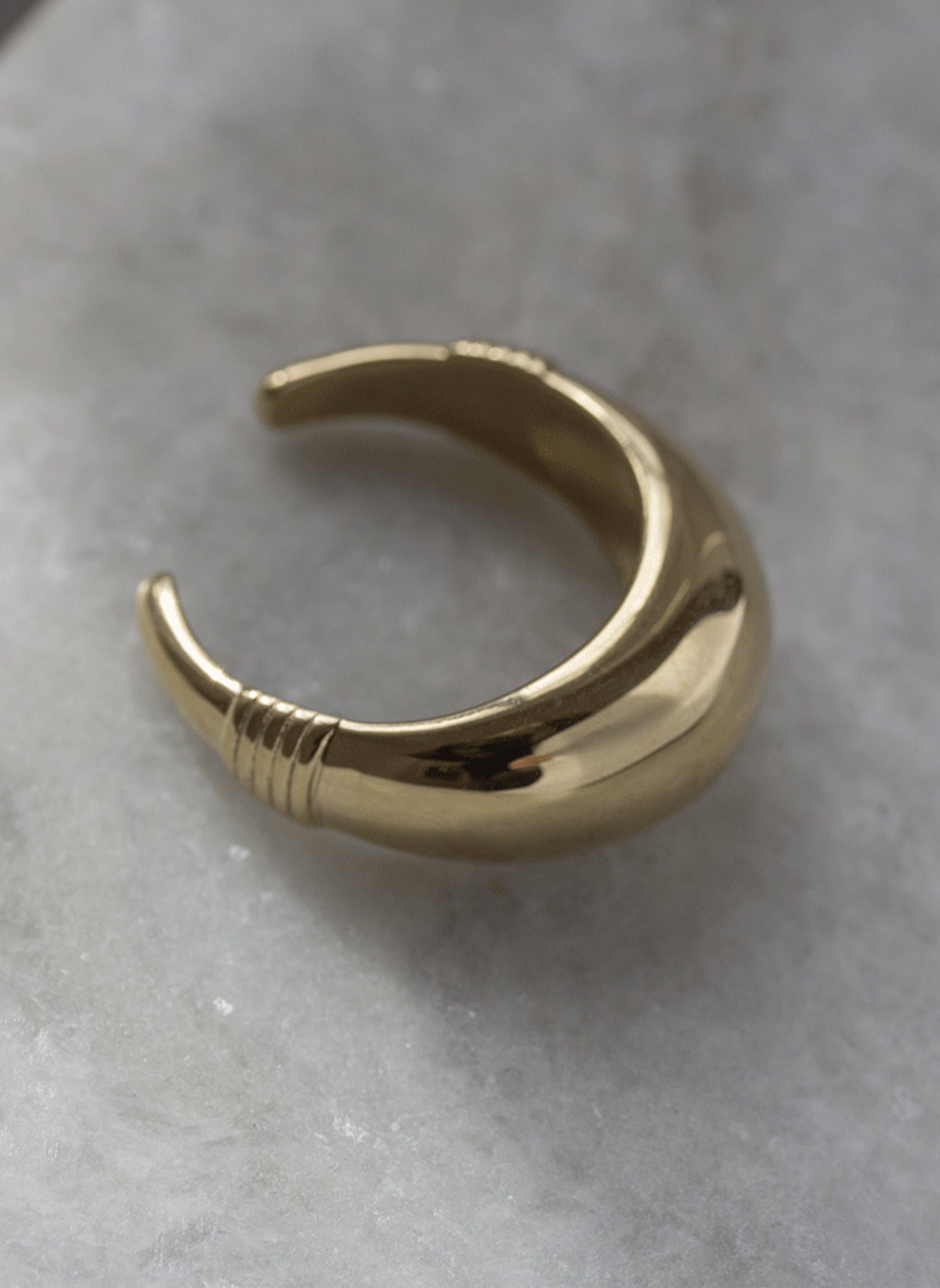 Bague large iphelion AEC Paris Doré