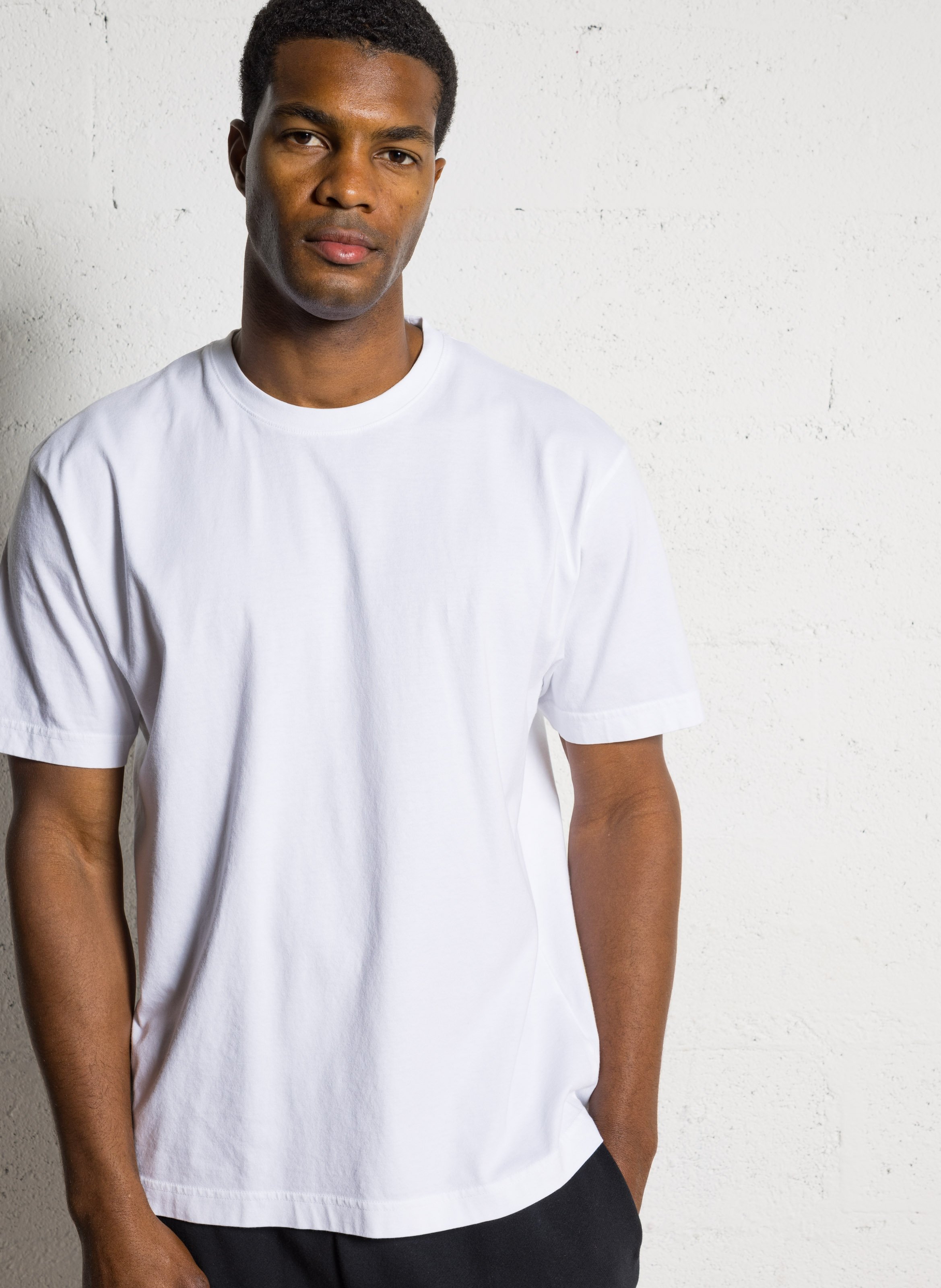 Bio-Baumwoll-T-Shirt COLORFUL STANDARD Weiss