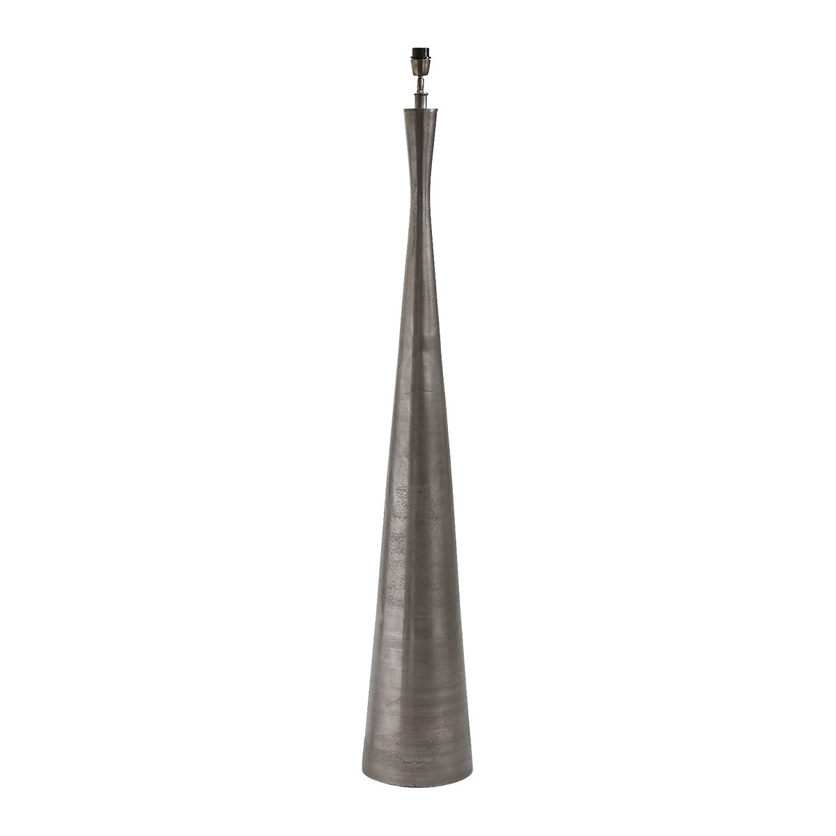 Matte black floor lamp BLANC D'IVOIRE Brown