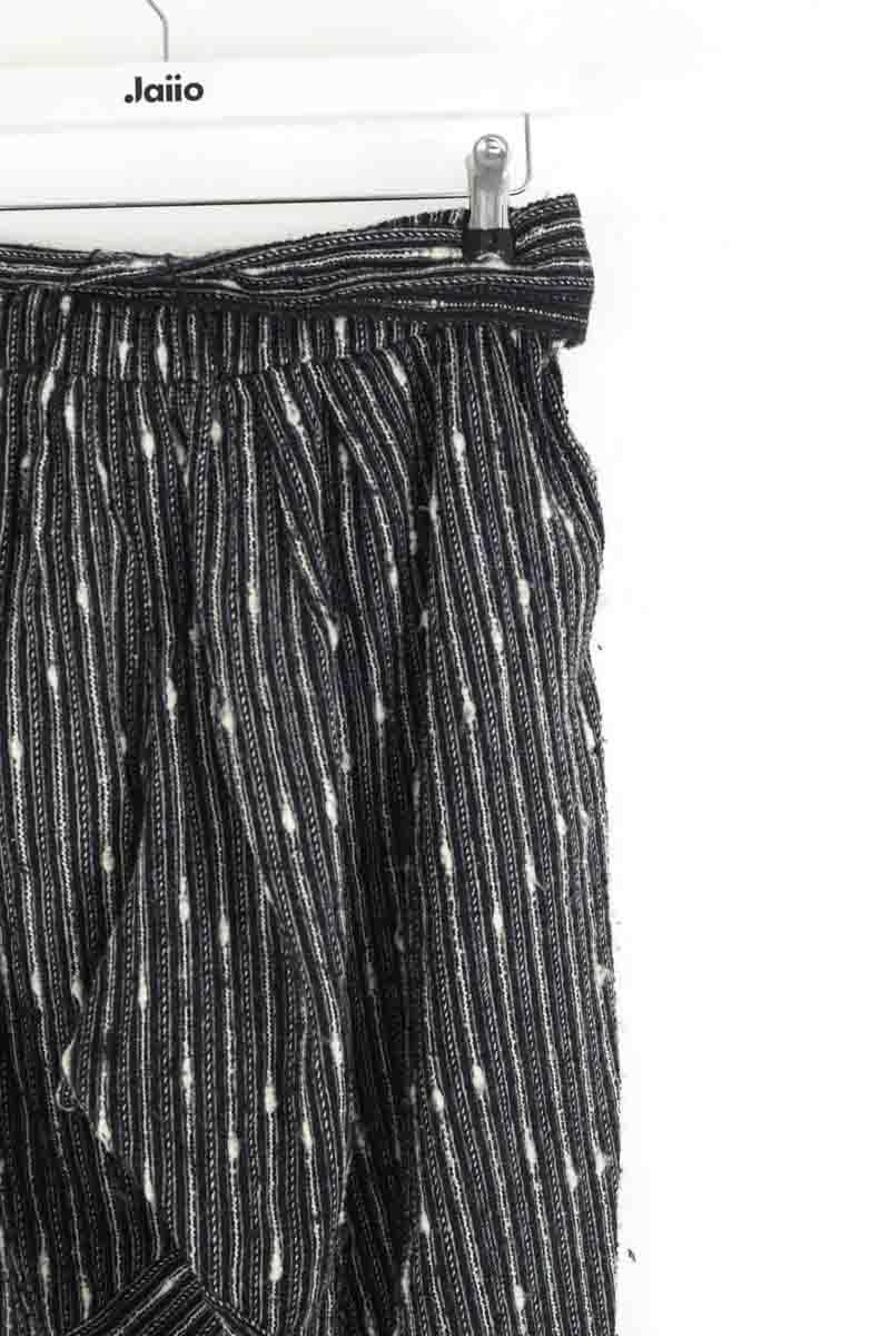 Bandol straight woollen trousers ISABEL MARANT ÉTOILE - SECONDE MAIN Black