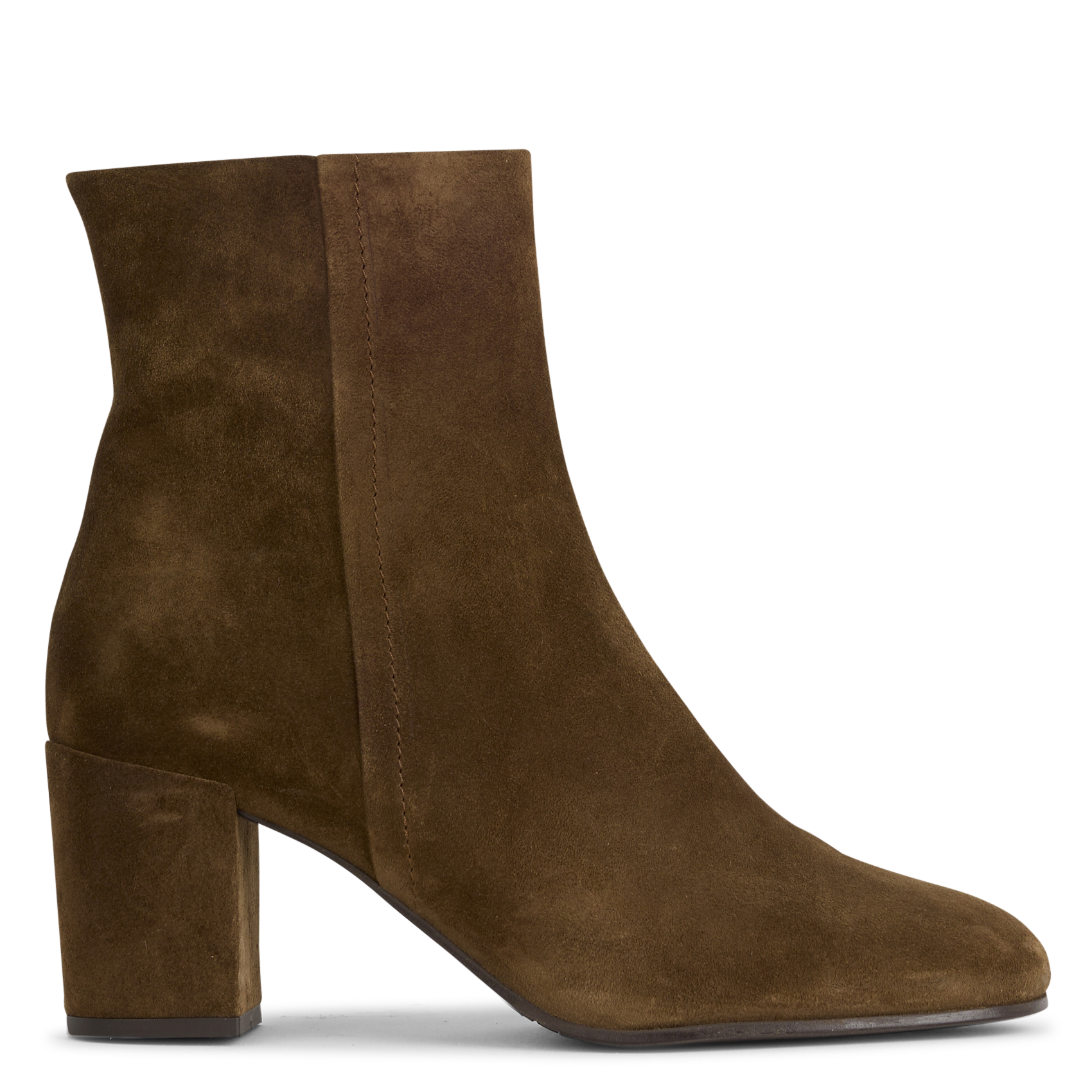 Stiefeletten aus Veloursleder BILLI BI Braun