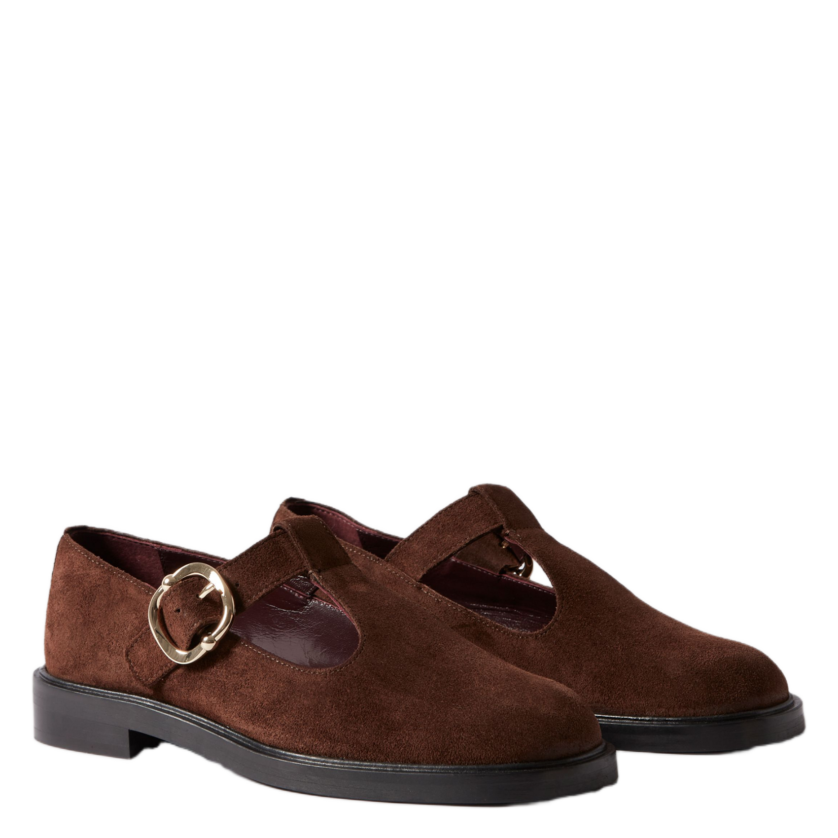 Baby's van suède leer CLAUDIE PIERLOT Bruin