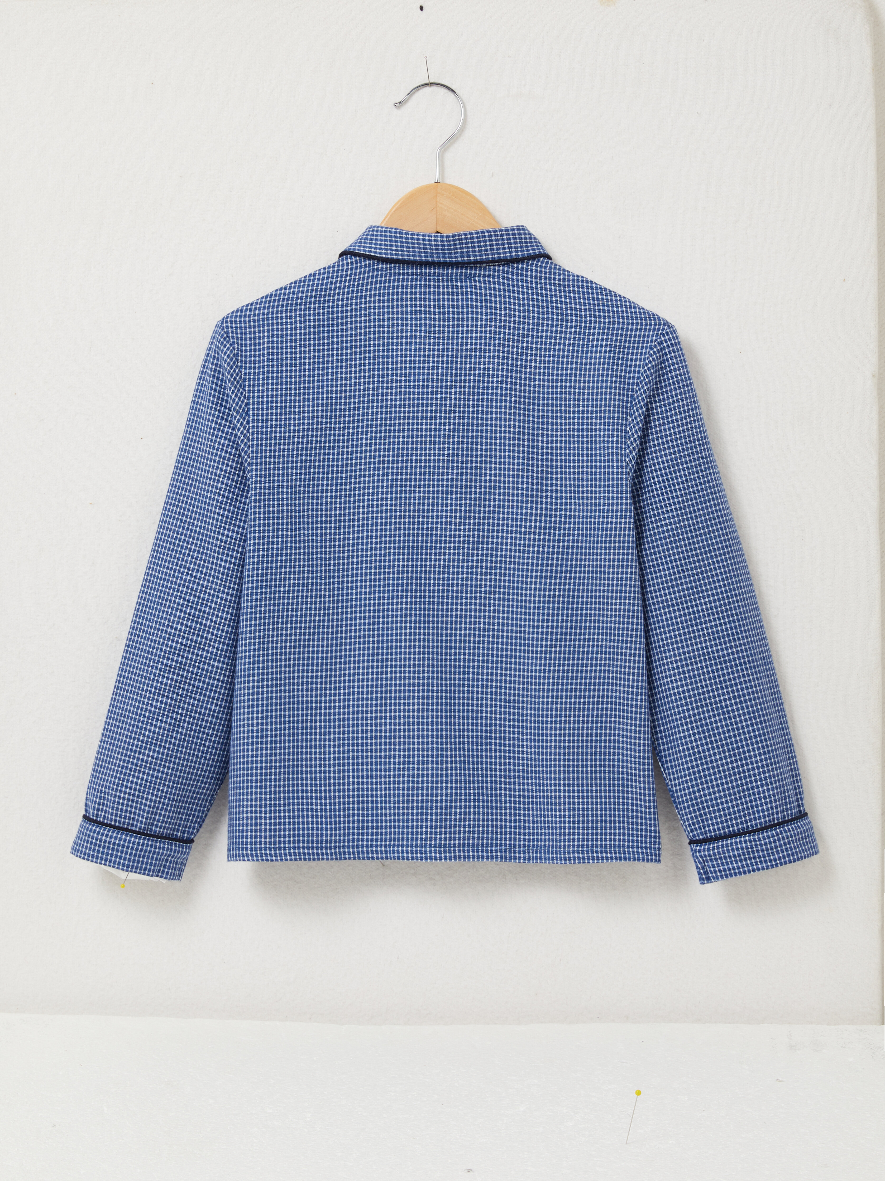 Gingham Pajamas CYRILLUS Blue