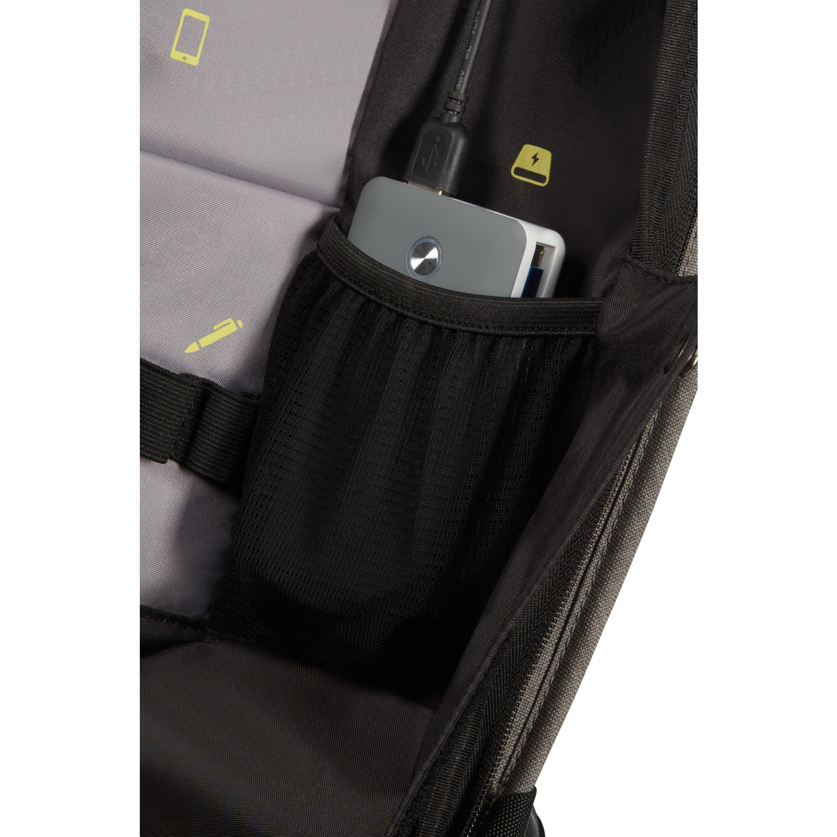 Securipak sacoche ordinateur taille s SAMSONITE Gris