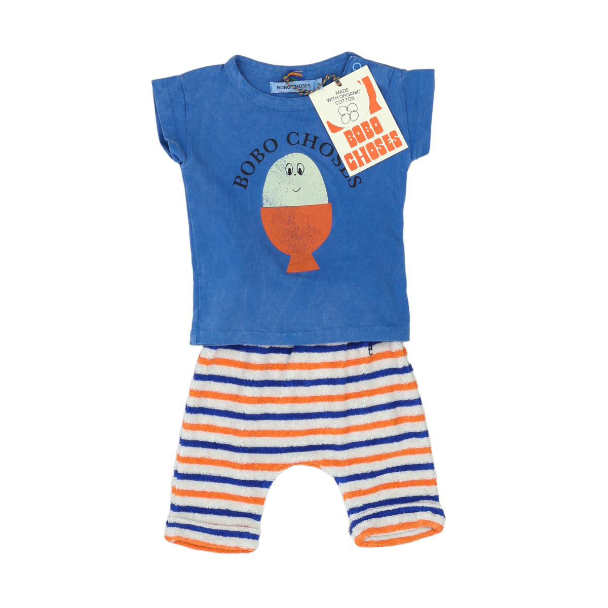 Blue baby outfit - 3 months BOBO CHOSES - Seconde Main Blue