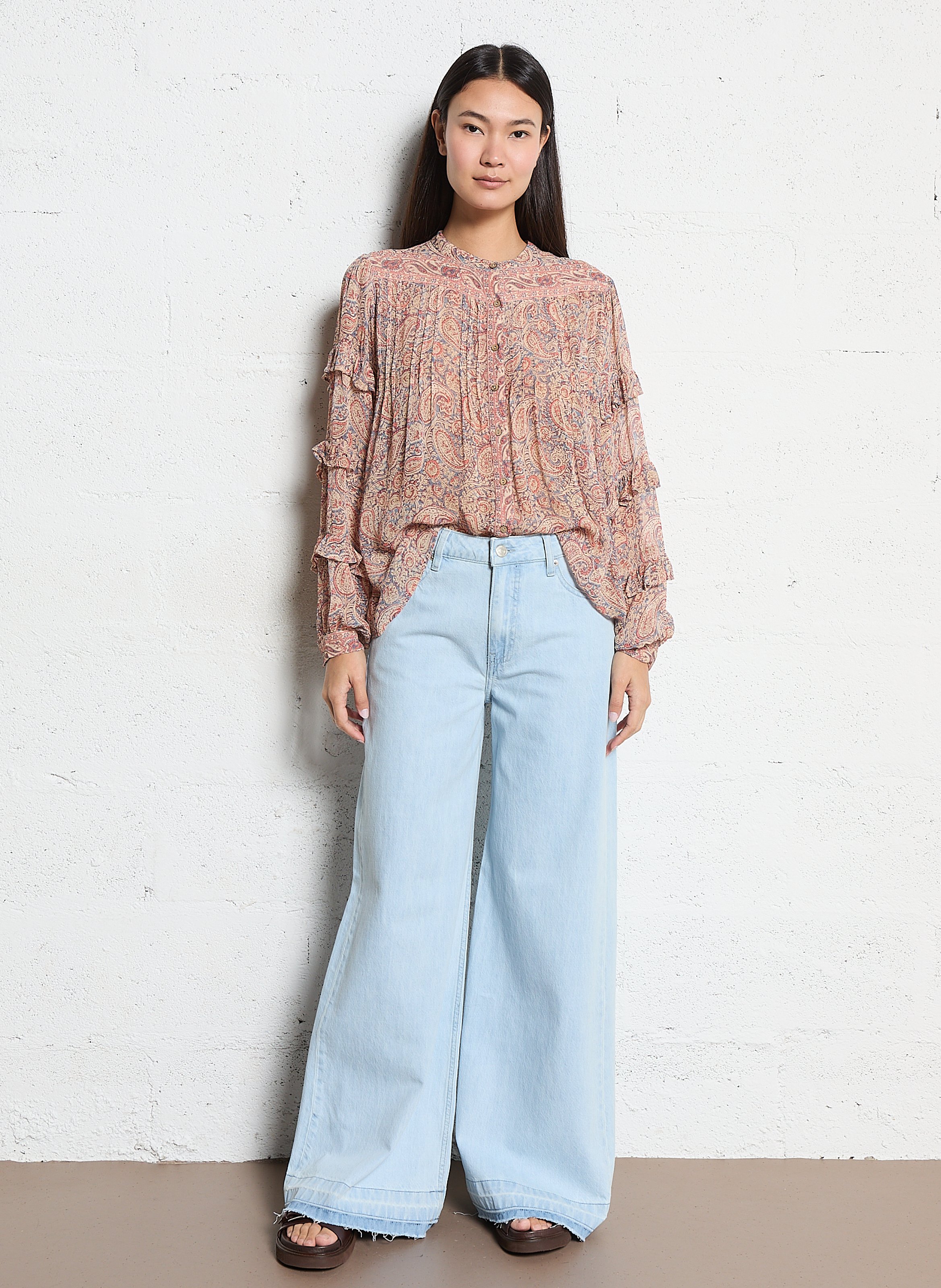 Cotton parka jacket Blue