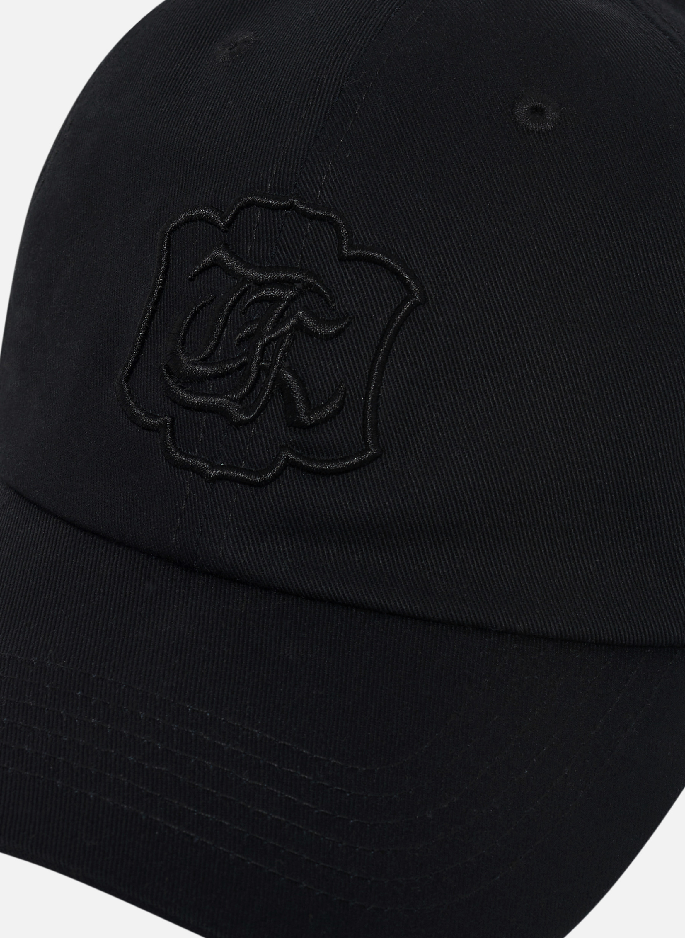 Embroidered crest cap THE KOOPLES Black