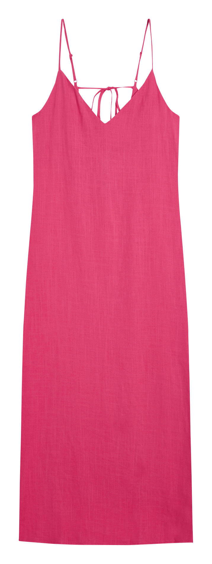 Robe longue col V  GRACE ET MILA Rose