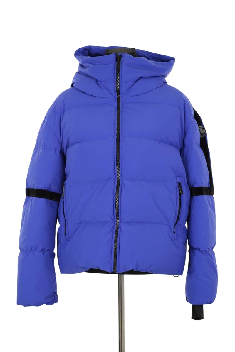 Lightweight quilted padded jacket with high neck FUSALP - Seconde main Blue