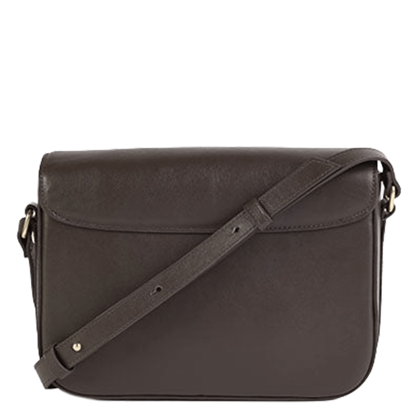 Imitatieleren schoudertas NAT & NIN Bruin