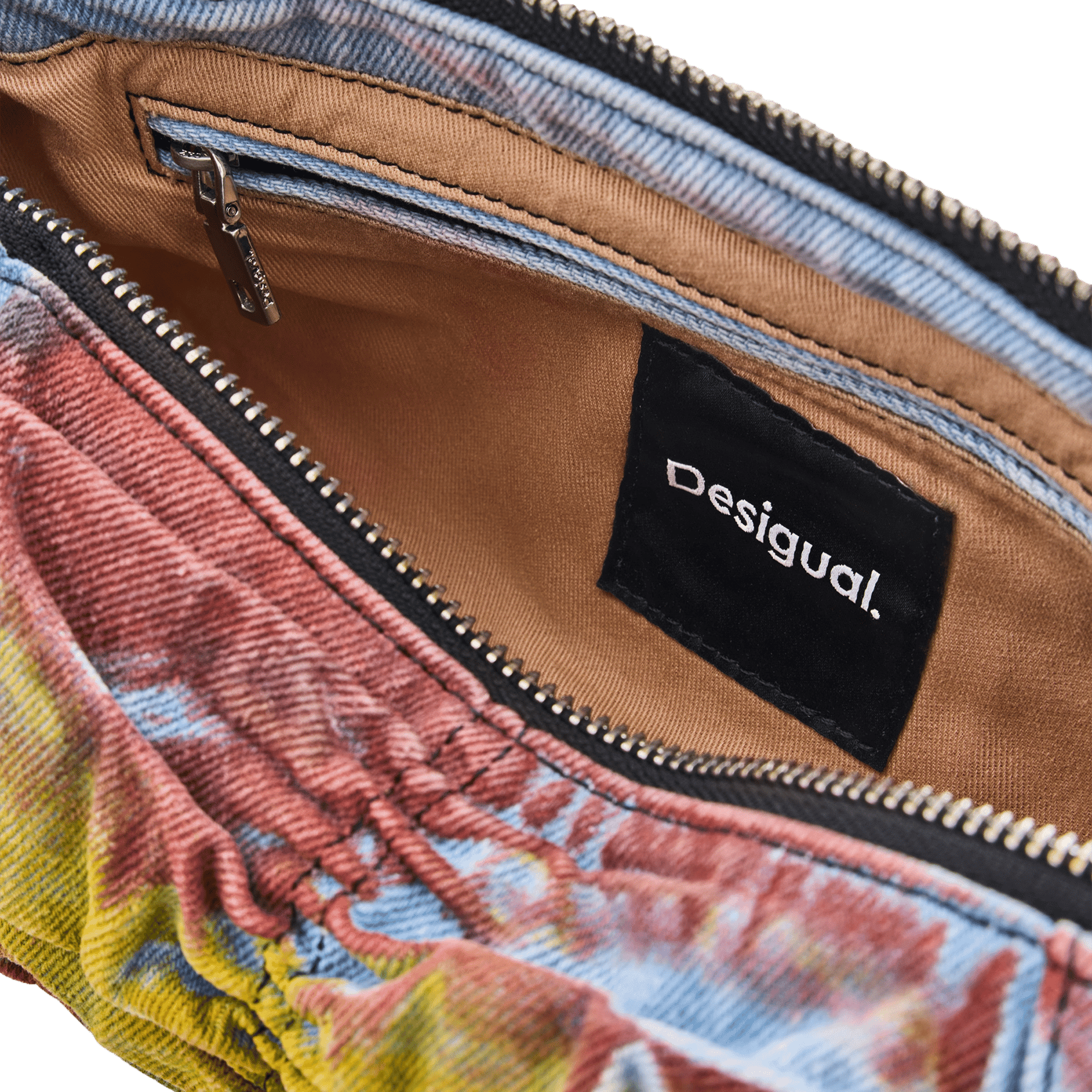 Sac à main imprimé en coton DESIGUAL Multicolore