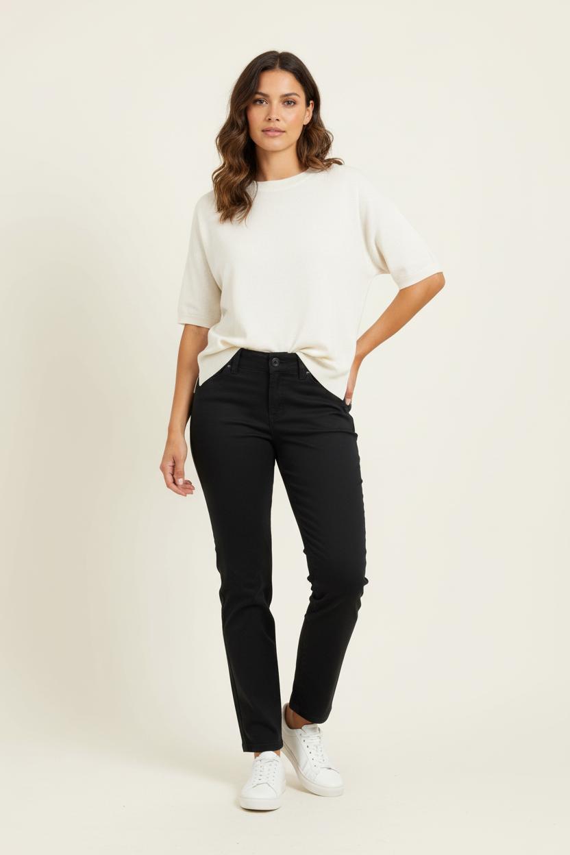 Pantalon AGNES B. - Seconde Main Gris