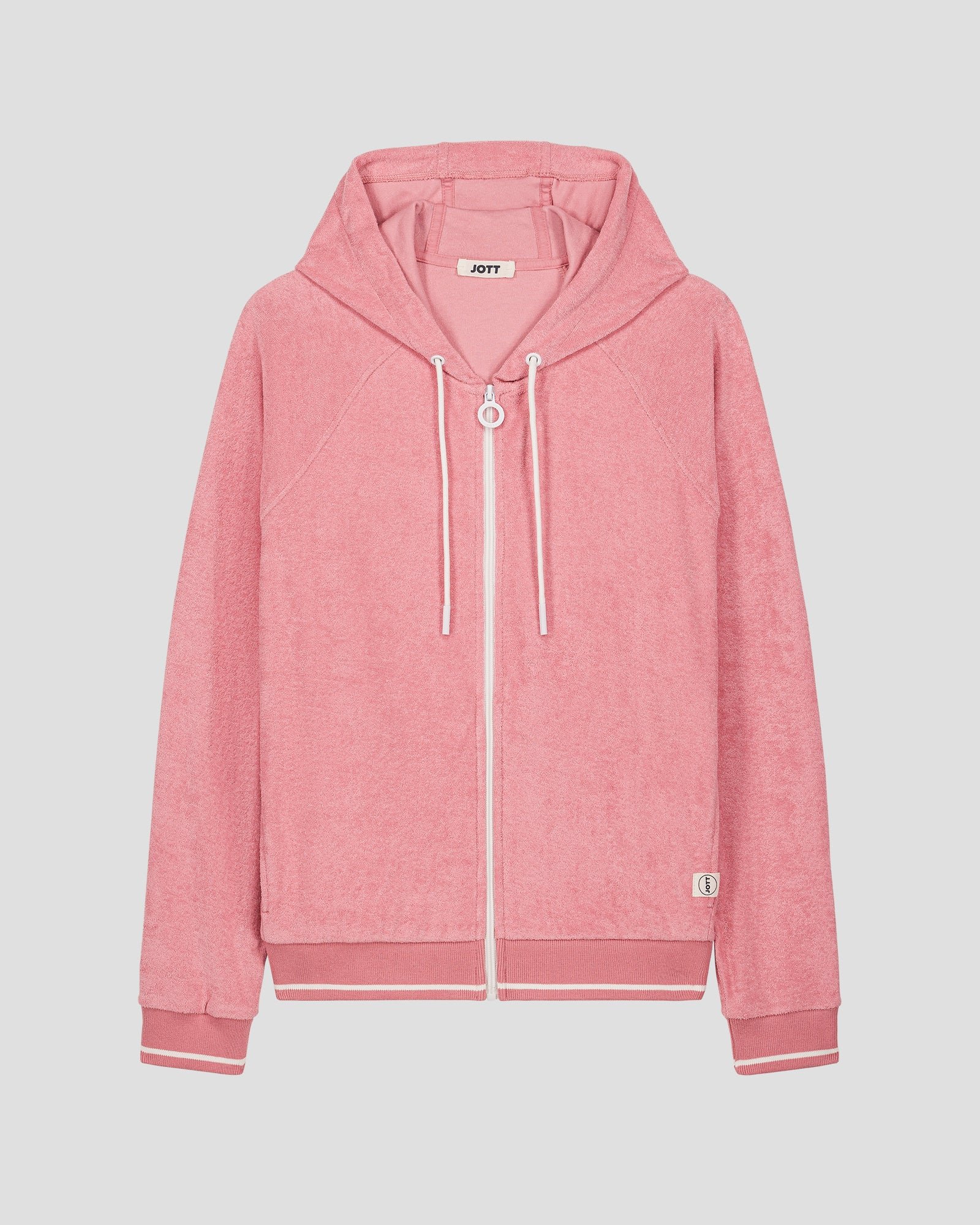 Zip-up hoodie jacket Tellin JOTT Pink