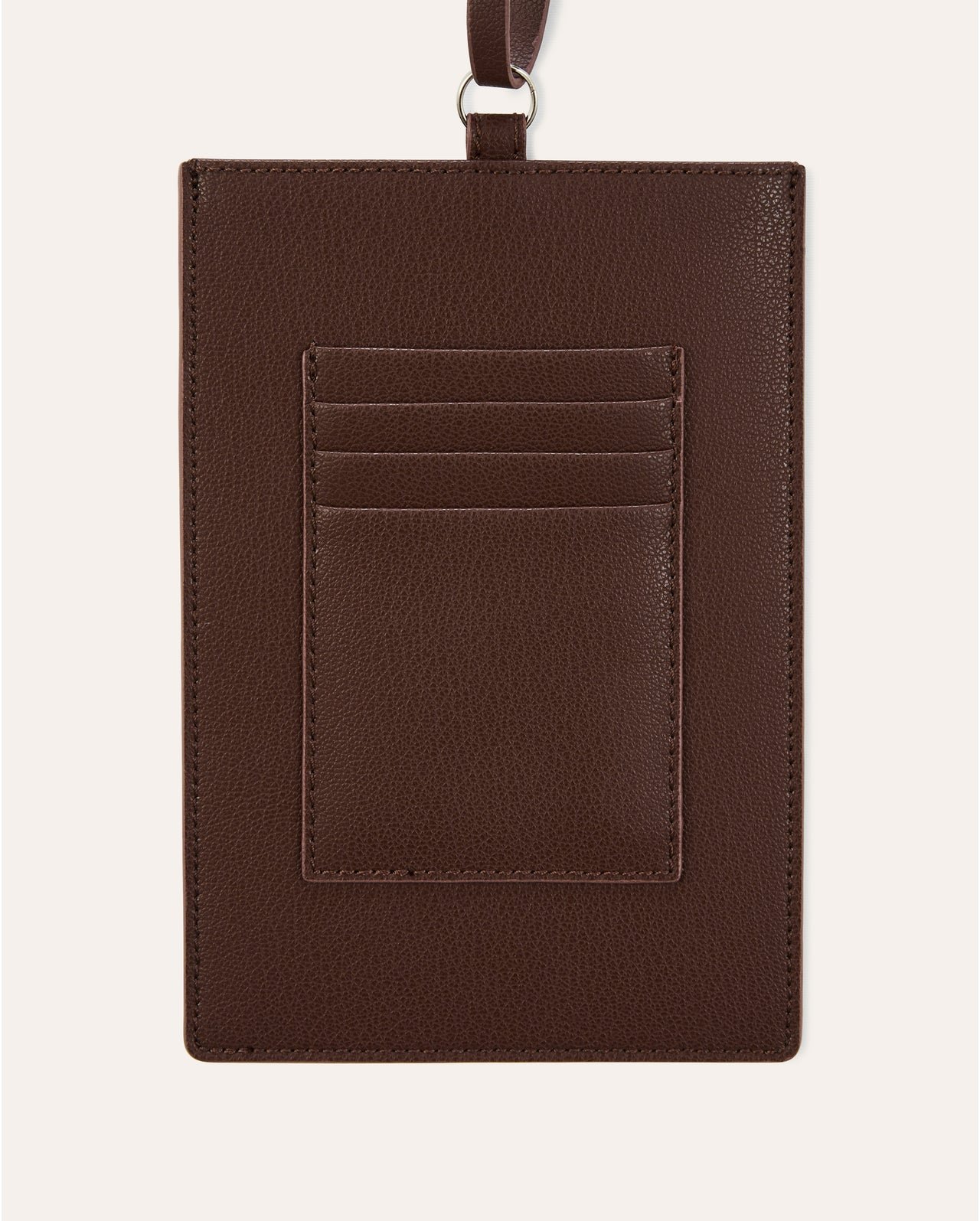 Universal passport holder brown passport holder Noyoco Brown