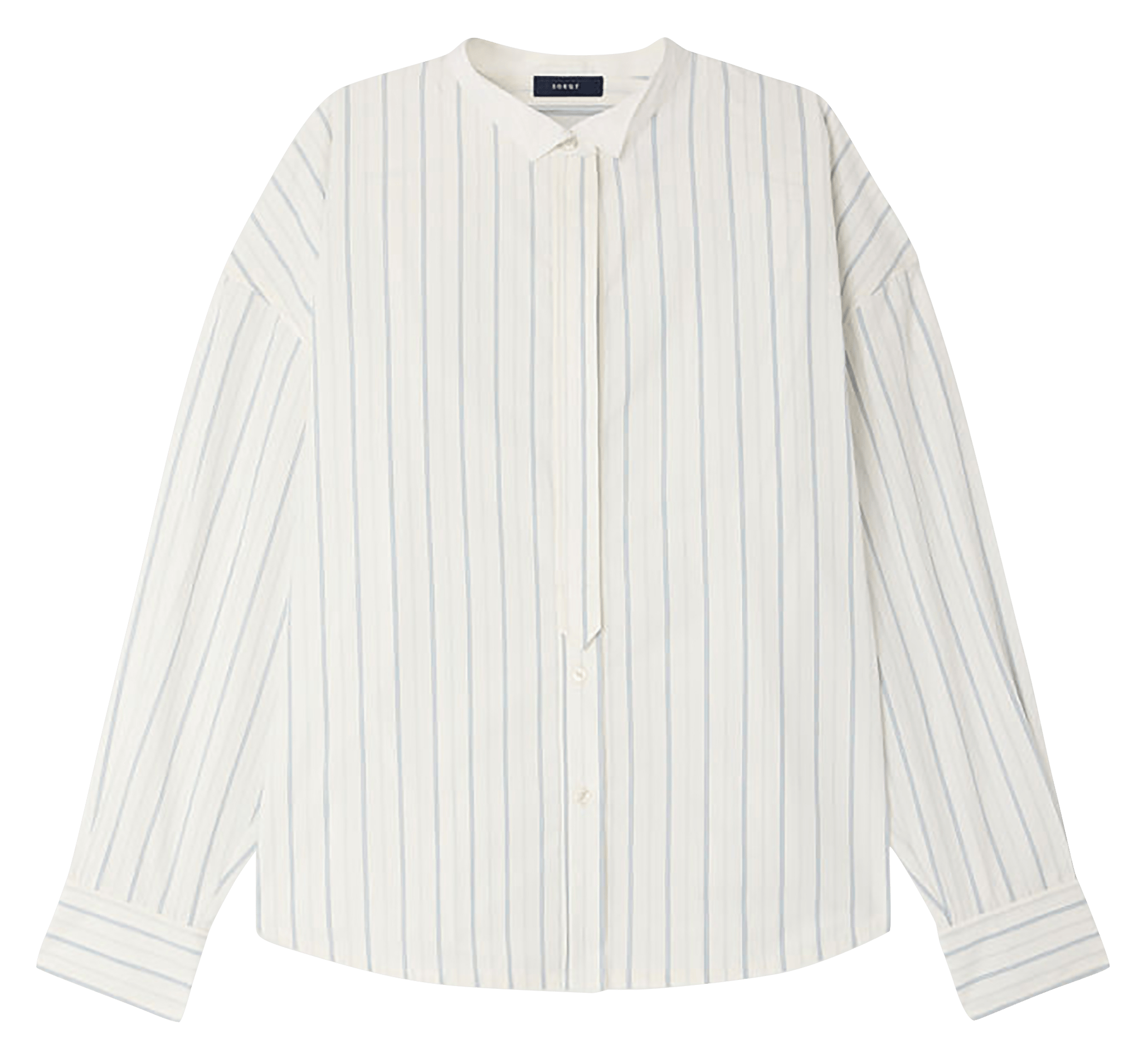 Chemise oversize en coton SOEUR Beige
