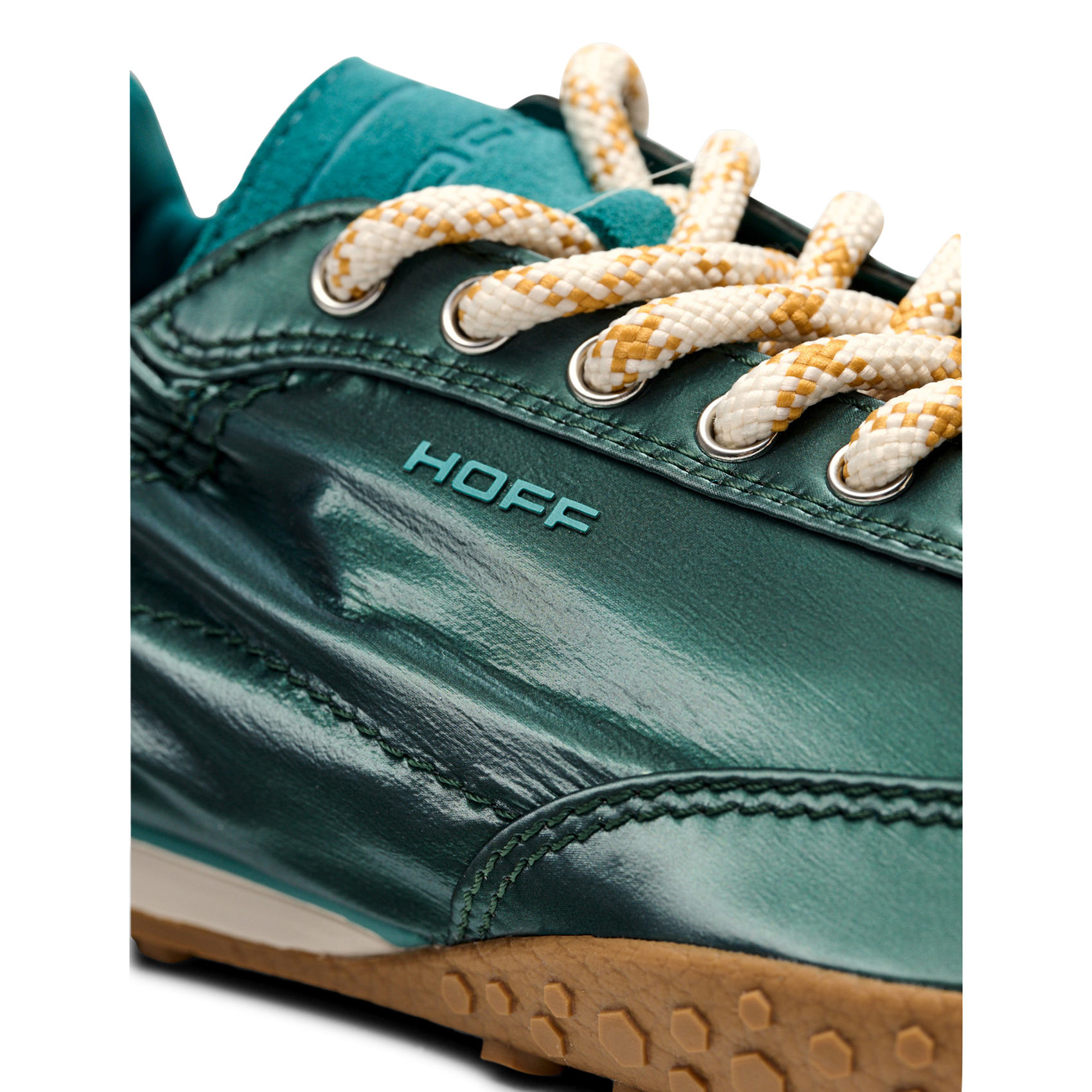 Baskets style ballerines à lacets HOFF Vert