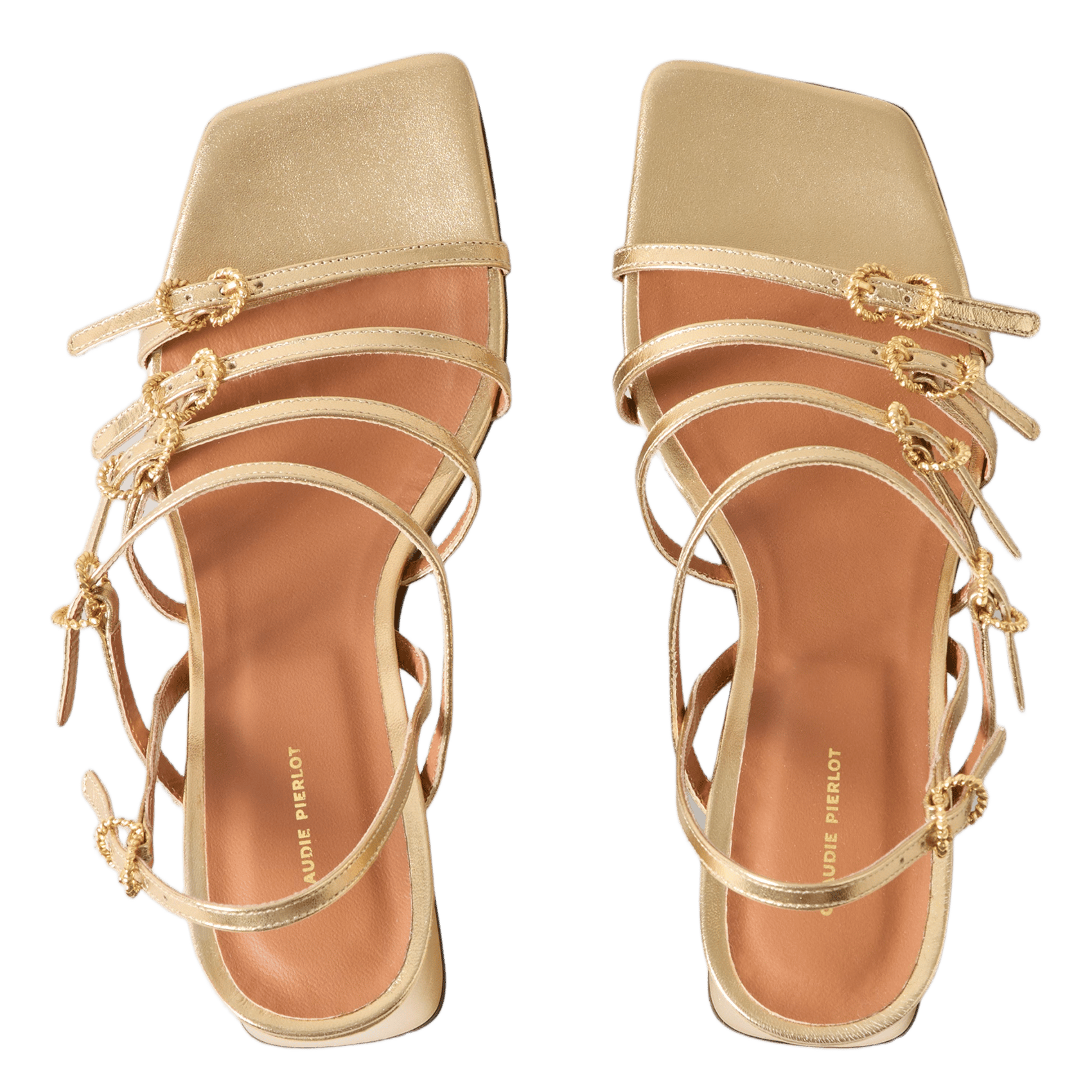 Heeled sandals  CLAUDIE PIERLOT Golden