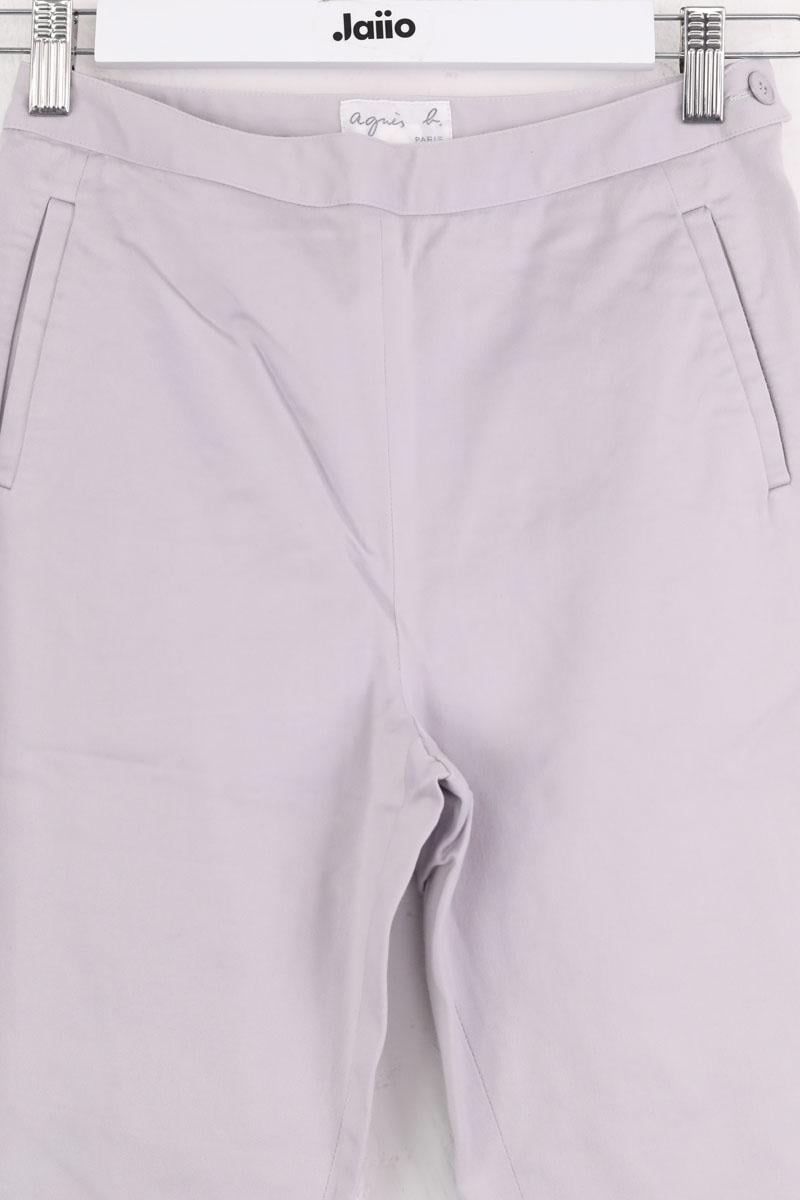 Chinos AGNES B. - Seconde Main Grey