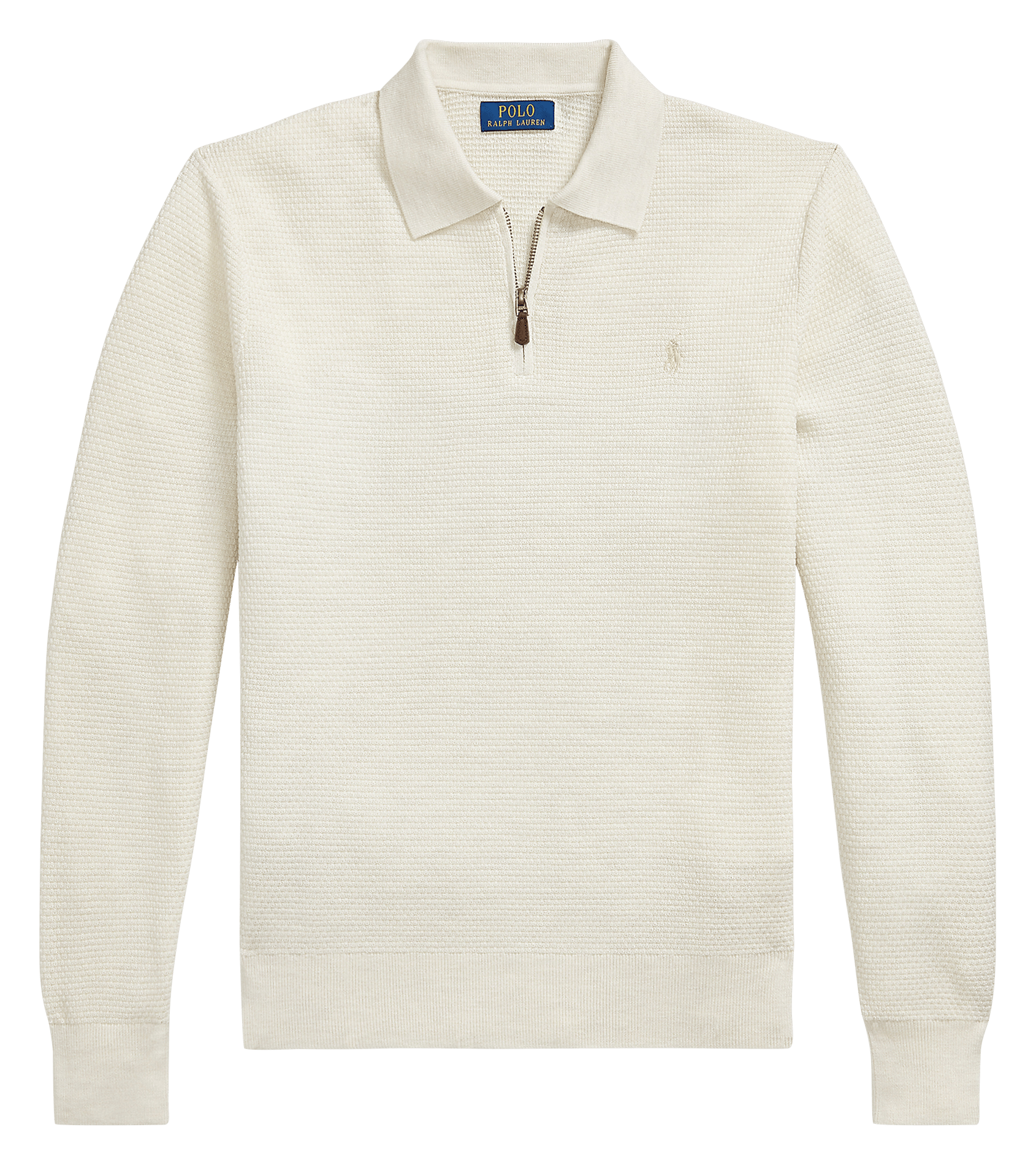 Wool sweater with zippered collar POLO RALPH LAUREN