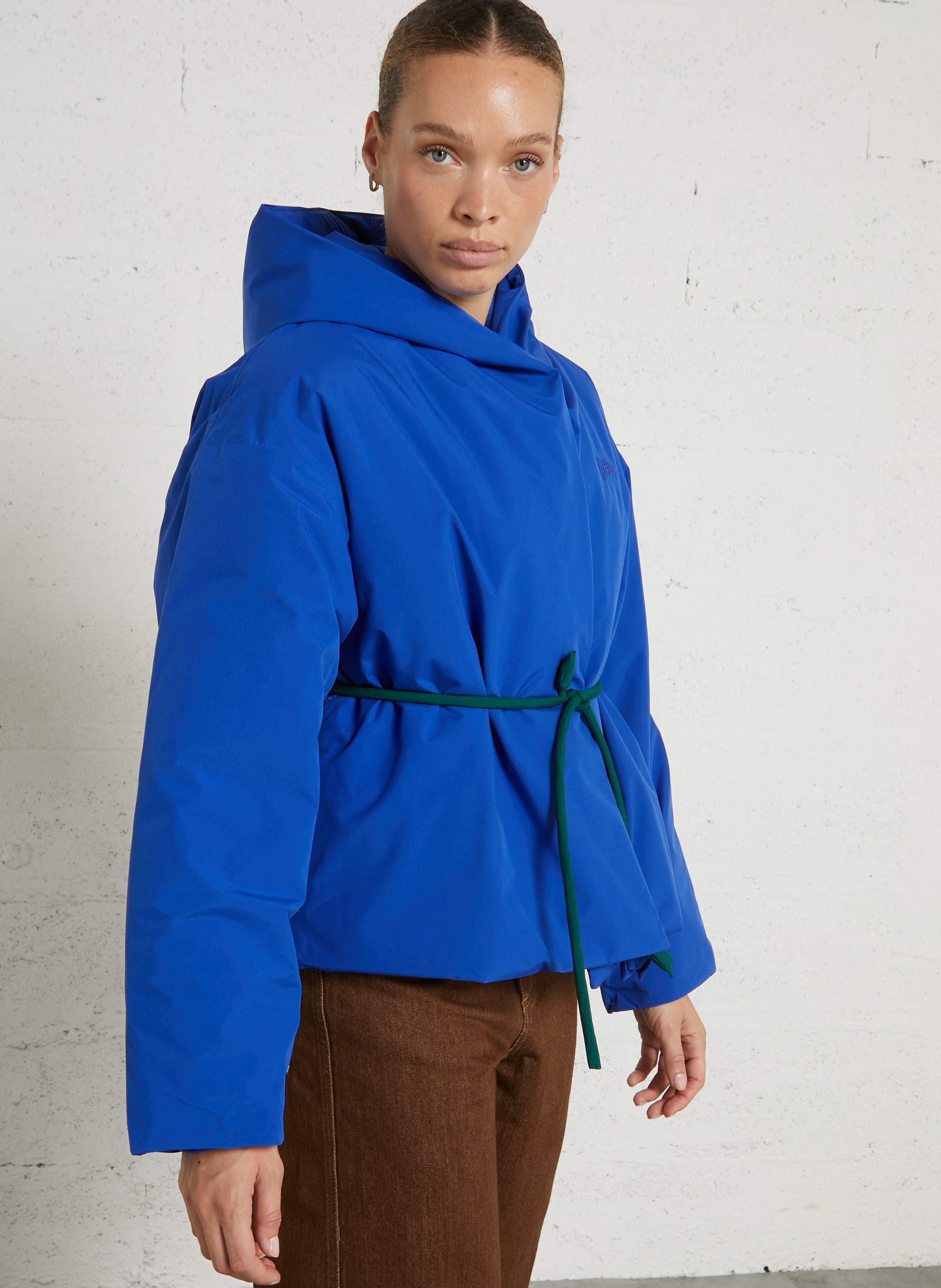 Taillierte Steppjacke FLOTTE Blau