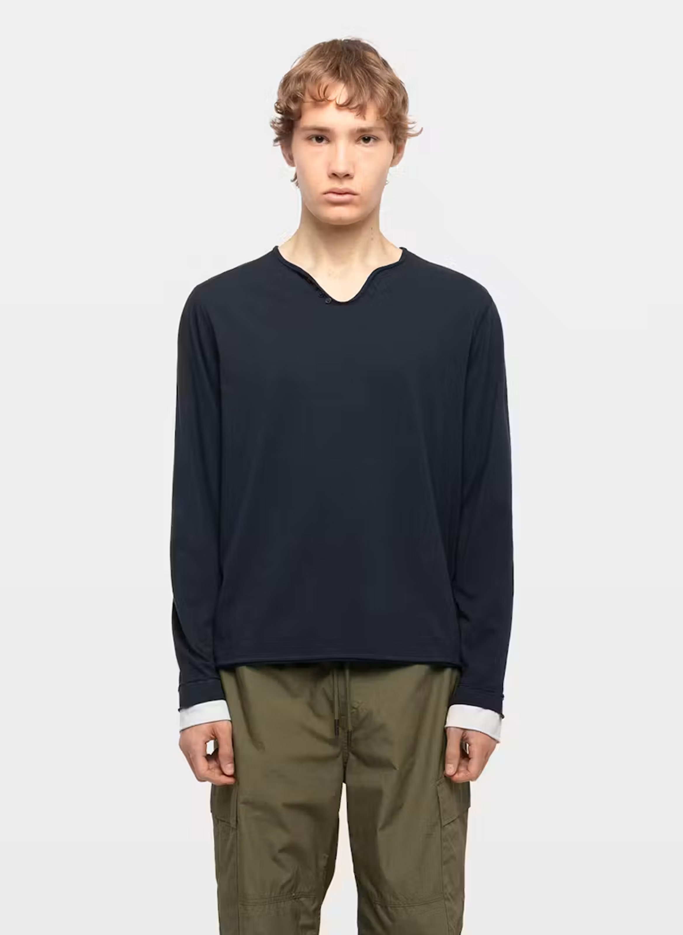 Solid Button-Up Cardigan ZADIG&VOLTAIRE Blue