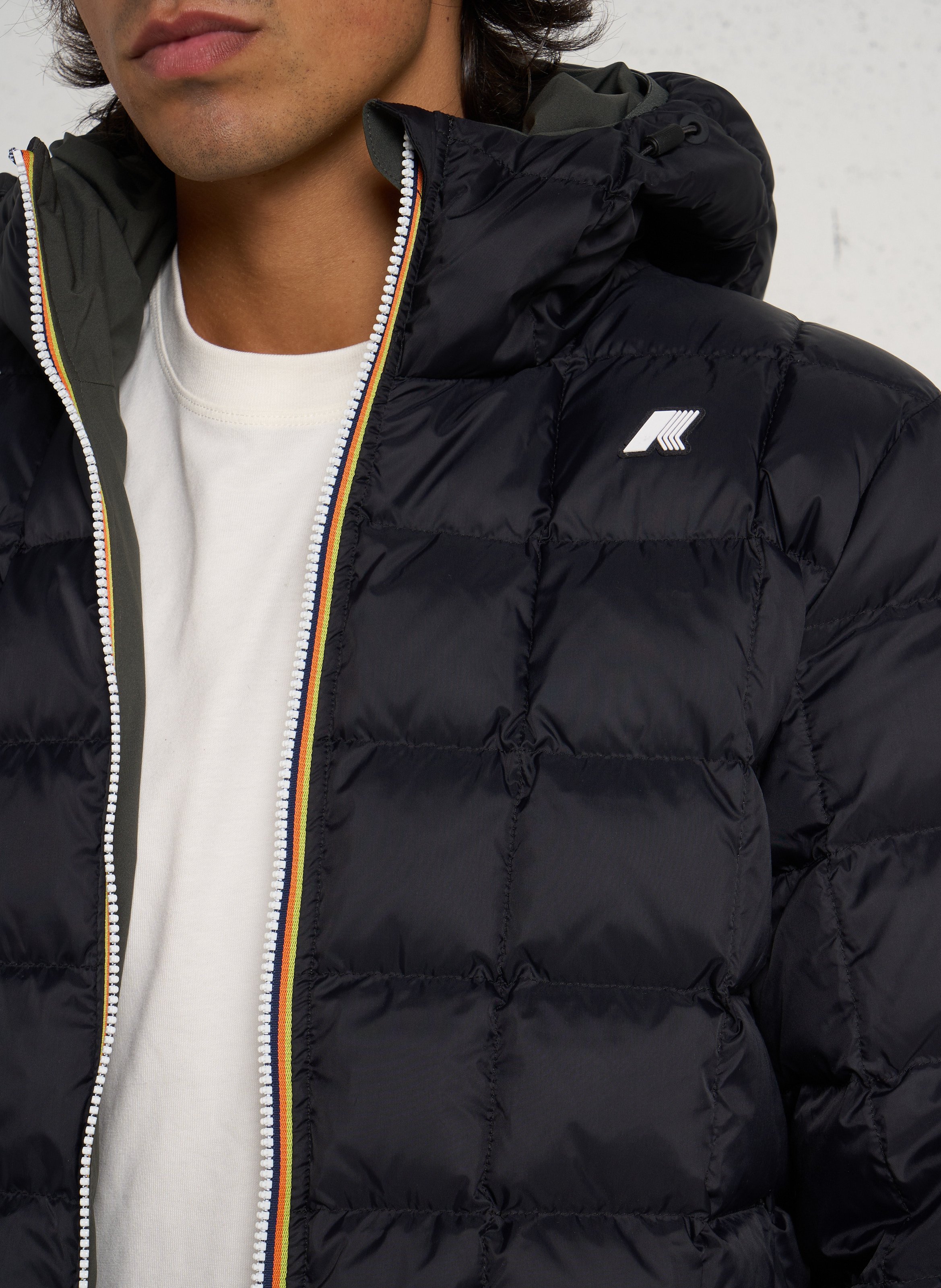 Daunenjacke mit Stehkragen K-WAY Mehrfarbig